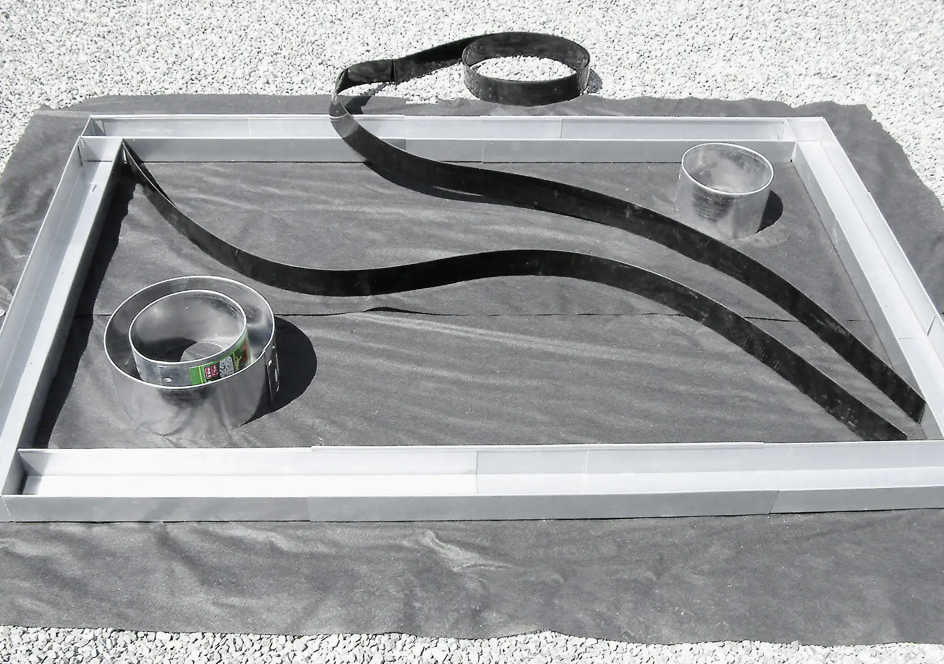 Bellissa Beetkante-Set U-Form 76 - 150 cm, 2-teilig