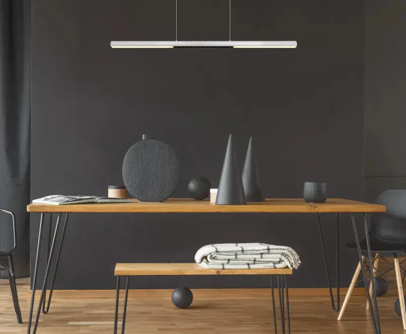 Globo Hängeleuchte Cody 120 x 150 cm L x B x H gebürstet