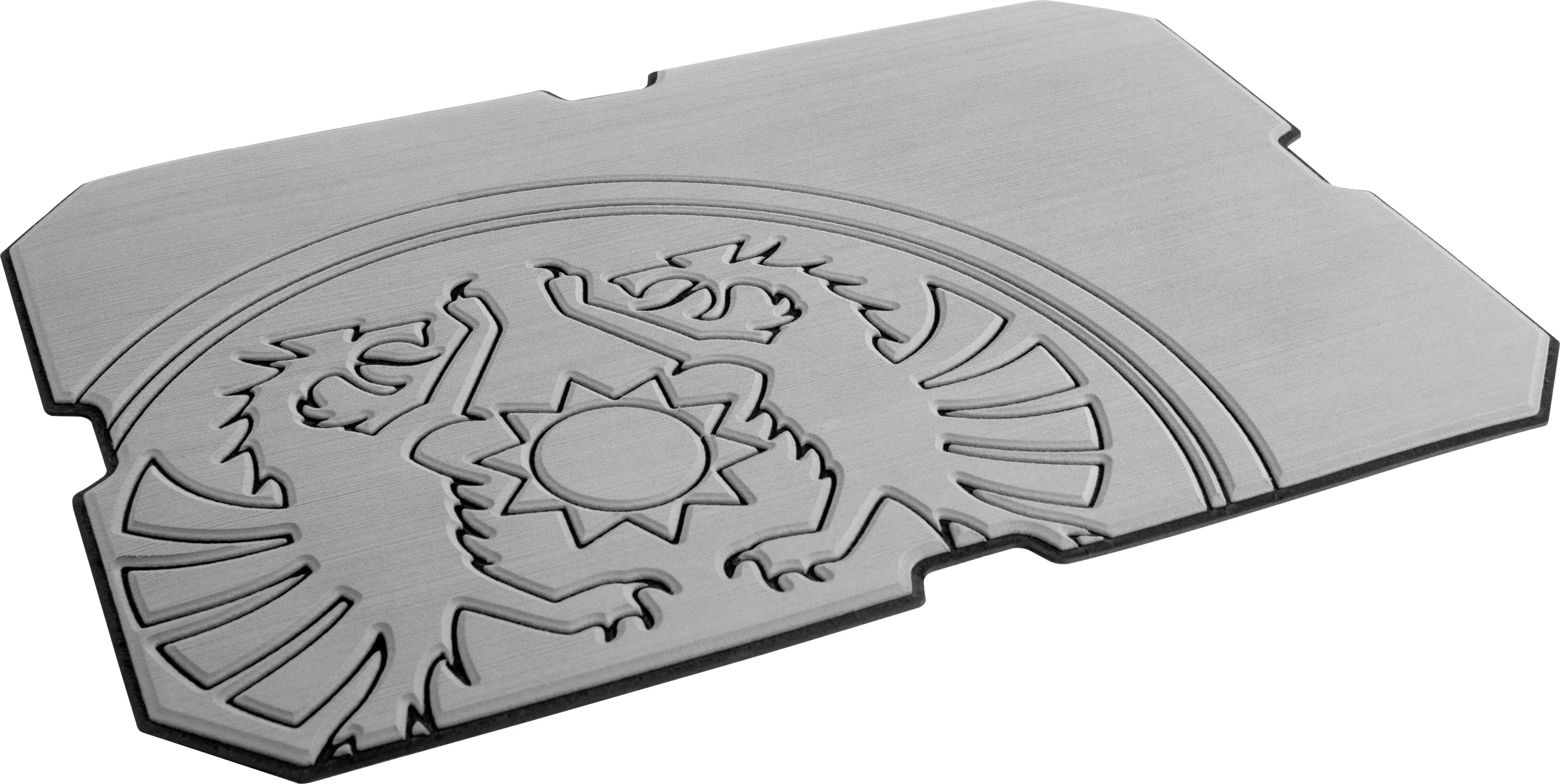 Petromax Haft-Auflage für Kühlbox kx25 mit Drachenemblem grau 