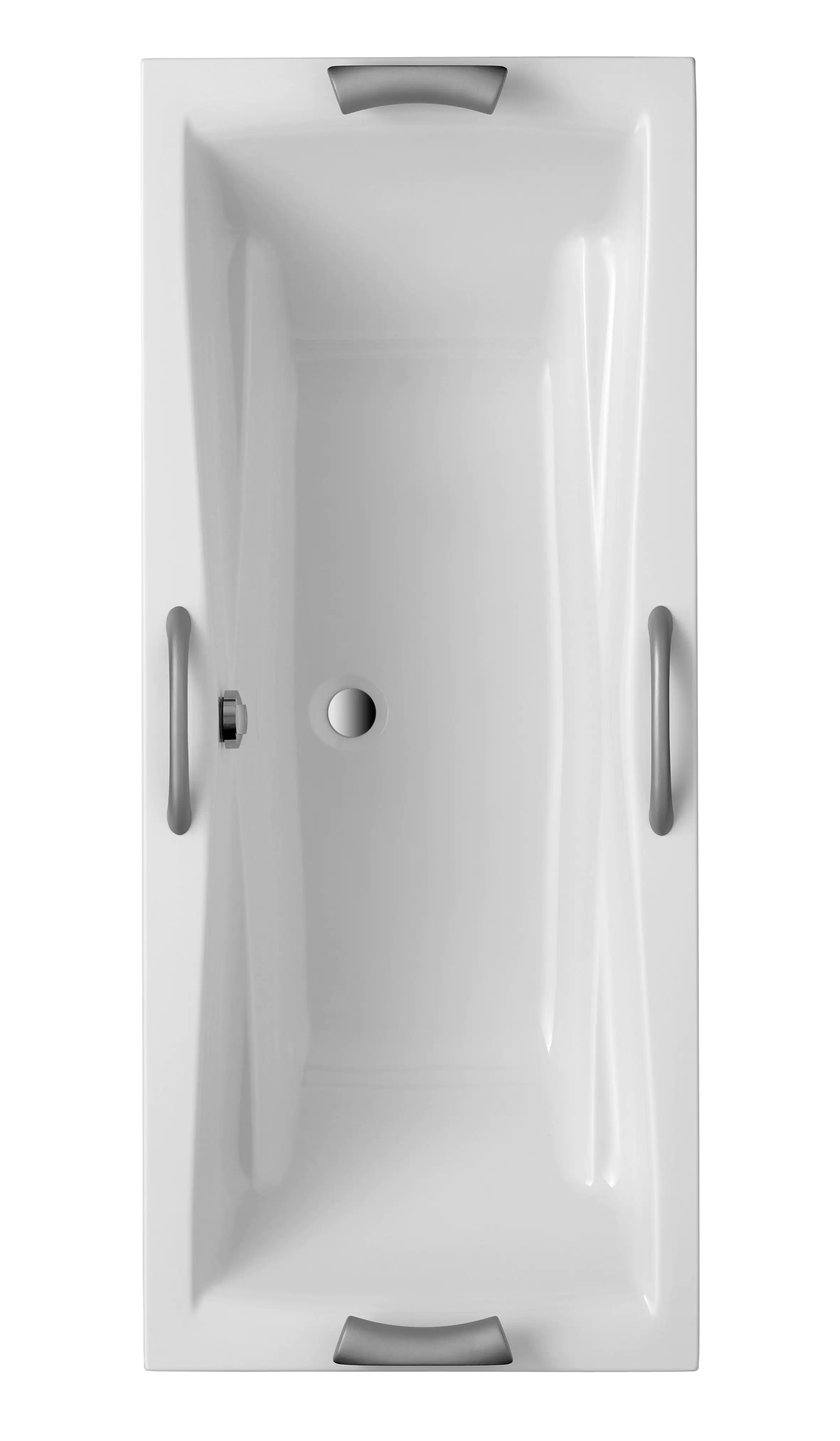 Ottofond Badewanne Atlanta Duo 190 x 80 cm, weiß