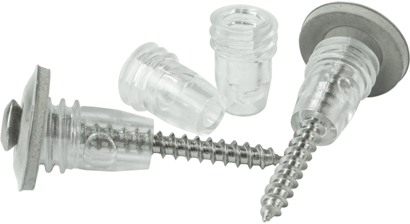 Salux Abstandhalter-Set Drehquick Set inkl. V2A Edelstahlschrauben 20er Pack Salux Abstandhalter-Set Drehquick Set inkl. V2A Edelstahlschrauben 20er Pack