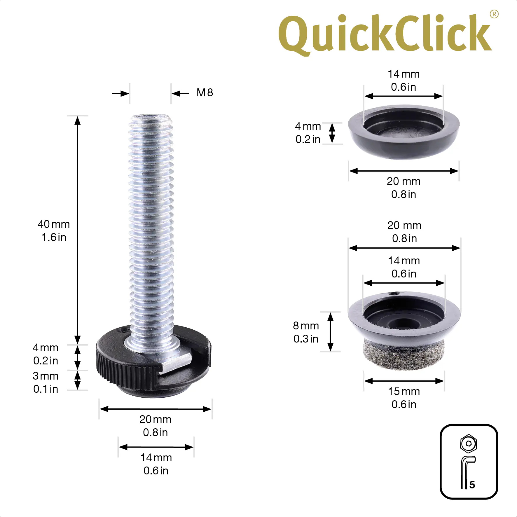 Wagner Möbelfuß Justus Kunststoff Ø 2 x 4 cm schwarz 4 Stück Wagner Möbelfuß Justus Kunststoff Ø 2 x 4 cm schwarz 4 Stück