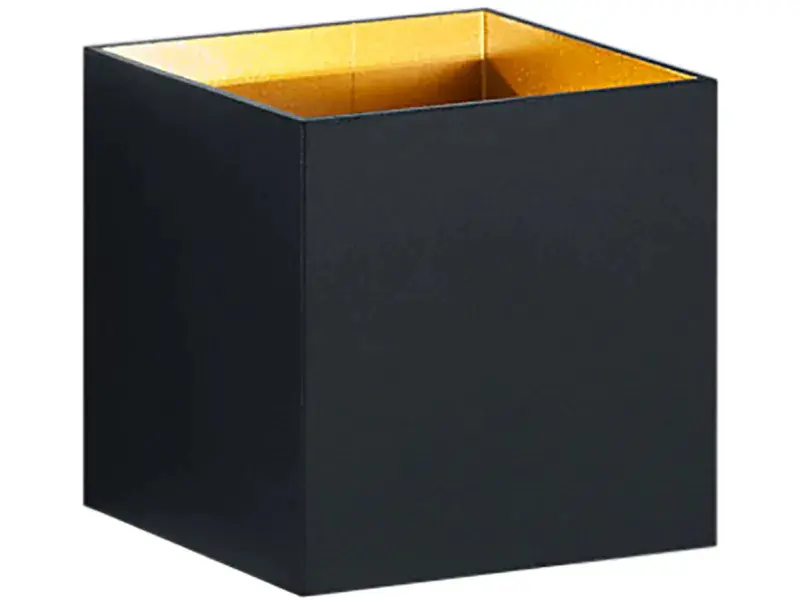 Trio Leuchten LED Wandleuchte Louis  4,3W warmweiß schwarz matt Aluminium