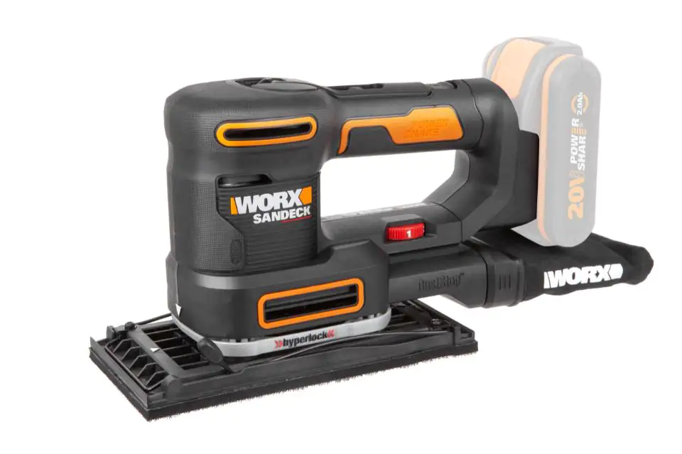 Worx Akku-Multifunktionschleifer WX820.9 20 V ohne Akku & Ladegerät Worx Akku-Multifunktionschleifer WX820.9 20 V ohne Akku & Ladegerät