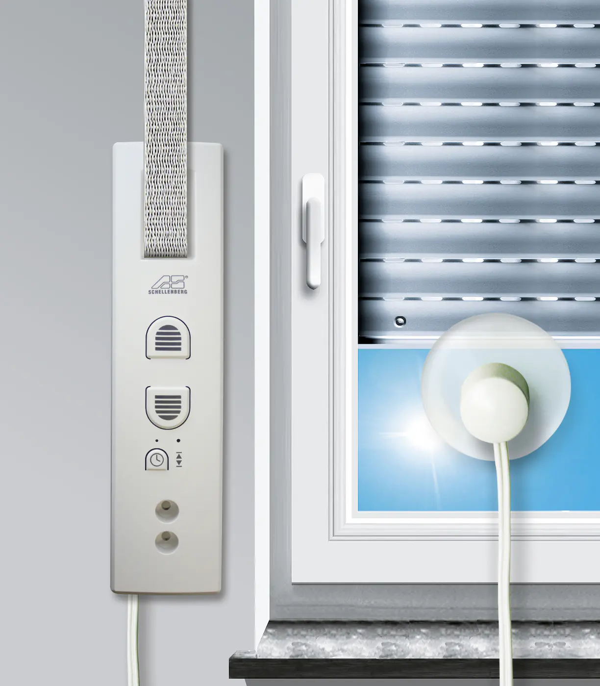 Schellenberg Sonnensensor für Rollo Drive 35 + 45