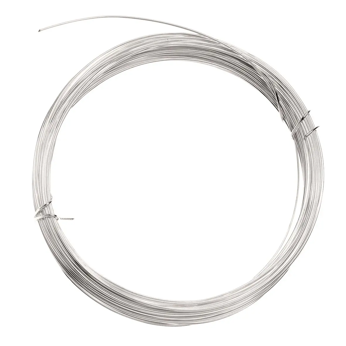 Glorex Silberdraht Ø 0,6 mm x 8 m 