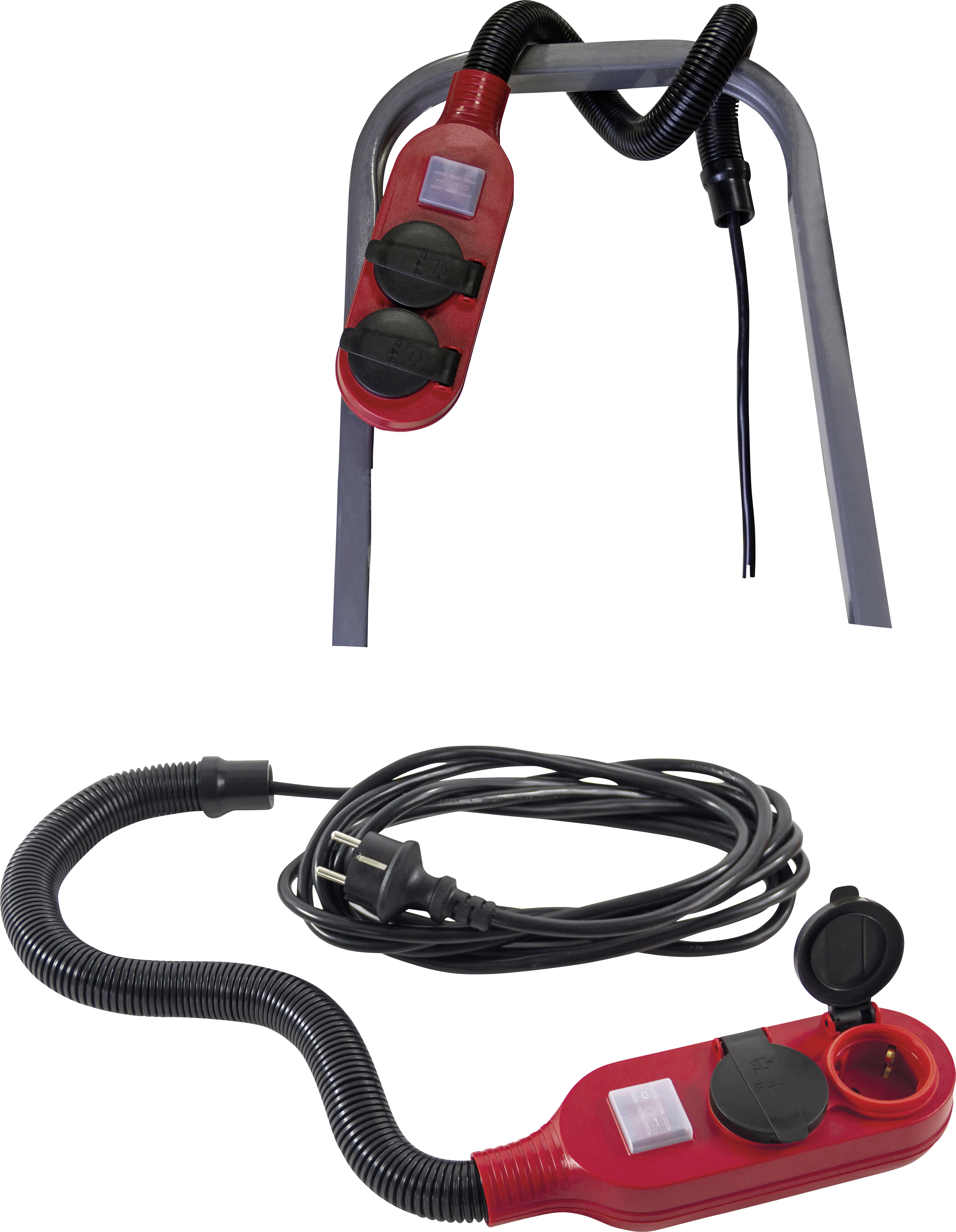 4006341715463 REV Verlängerungskabel mit Biegeschlauch 5m, IP44