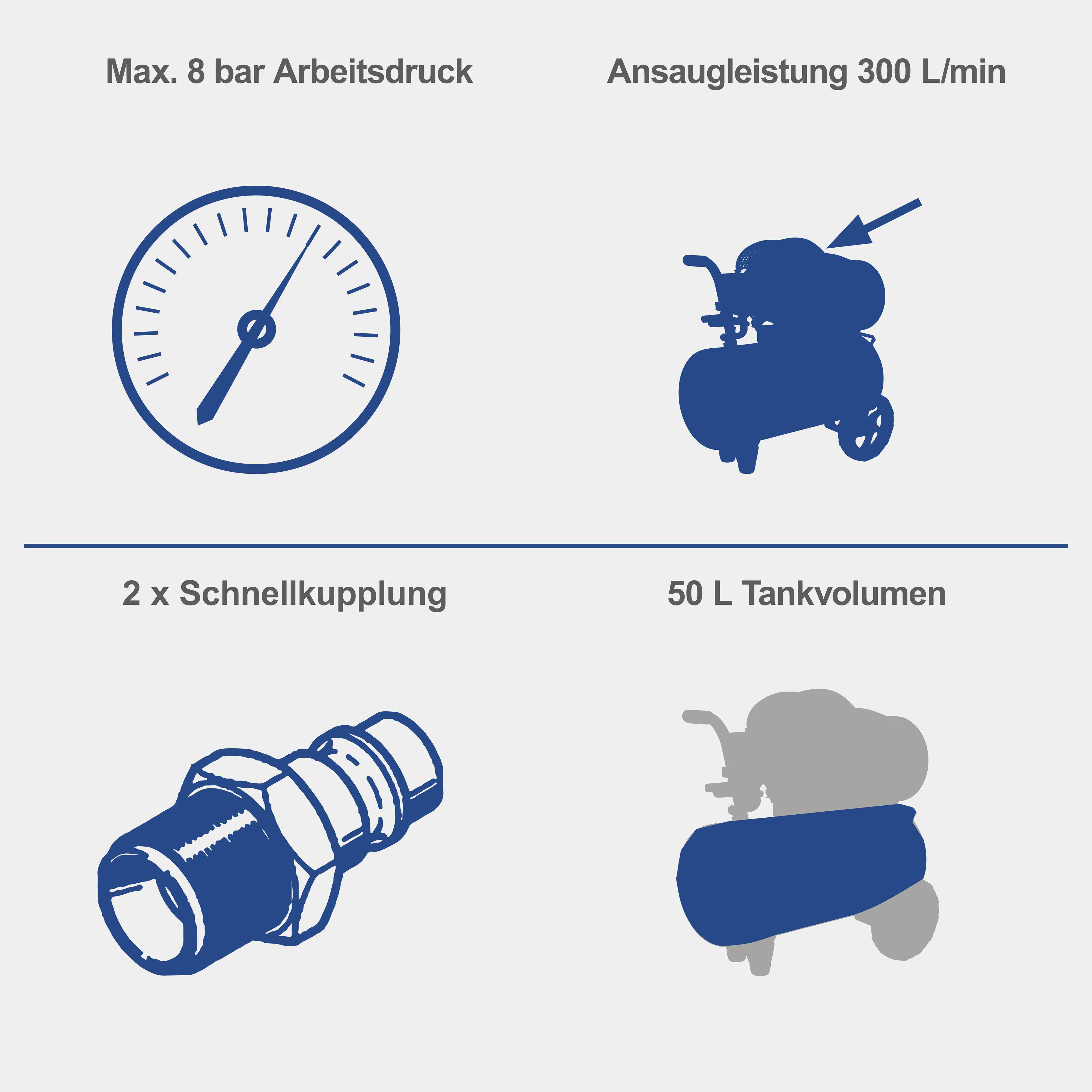 Scheppach Kompressor HC 51 Si 1500 W Scheppach Kompressor HC 51 Si 1500 W