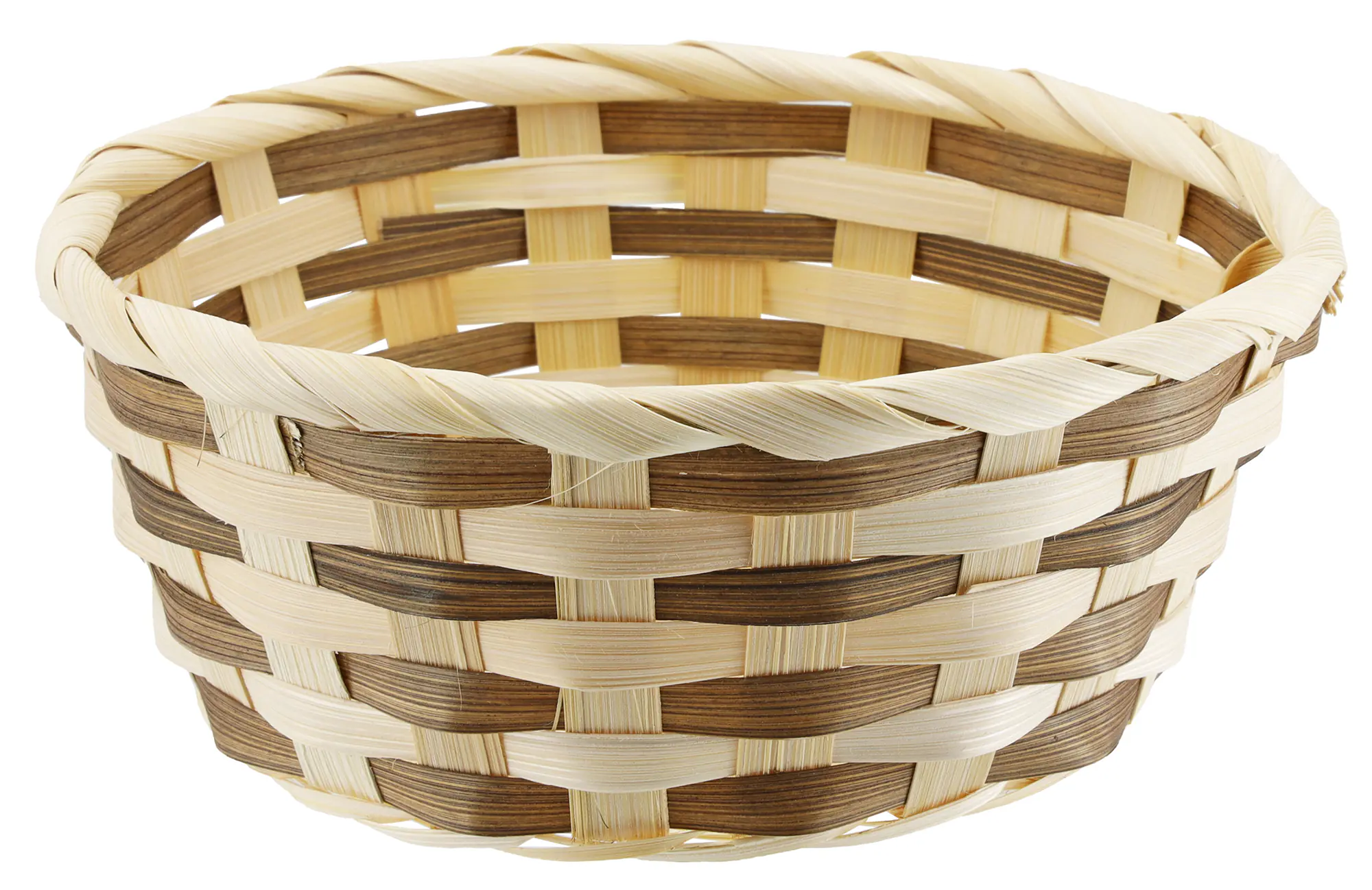 Osterdeko Korb 13 x 5 cm natur braun 1 Stück