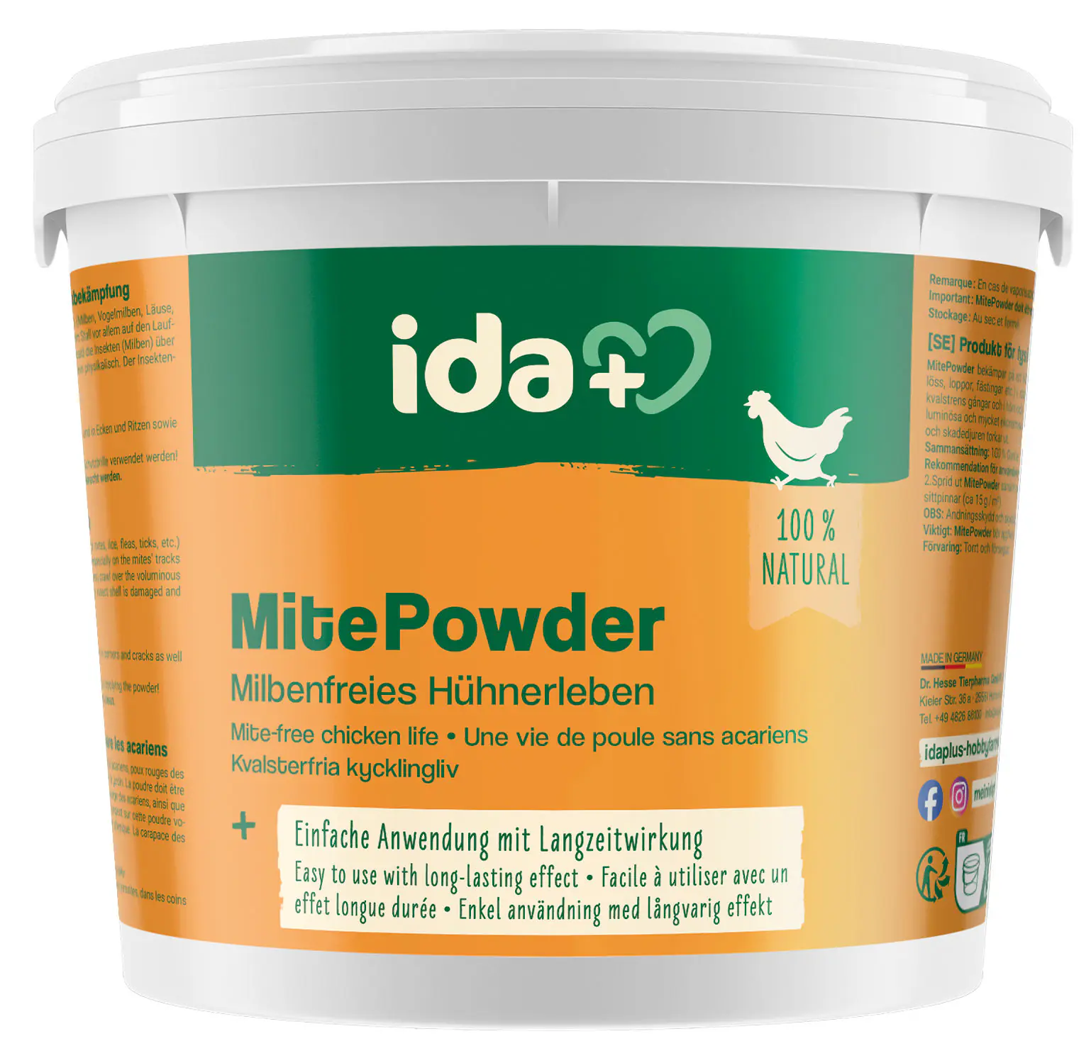 IdaPlus MitePowder 250 g