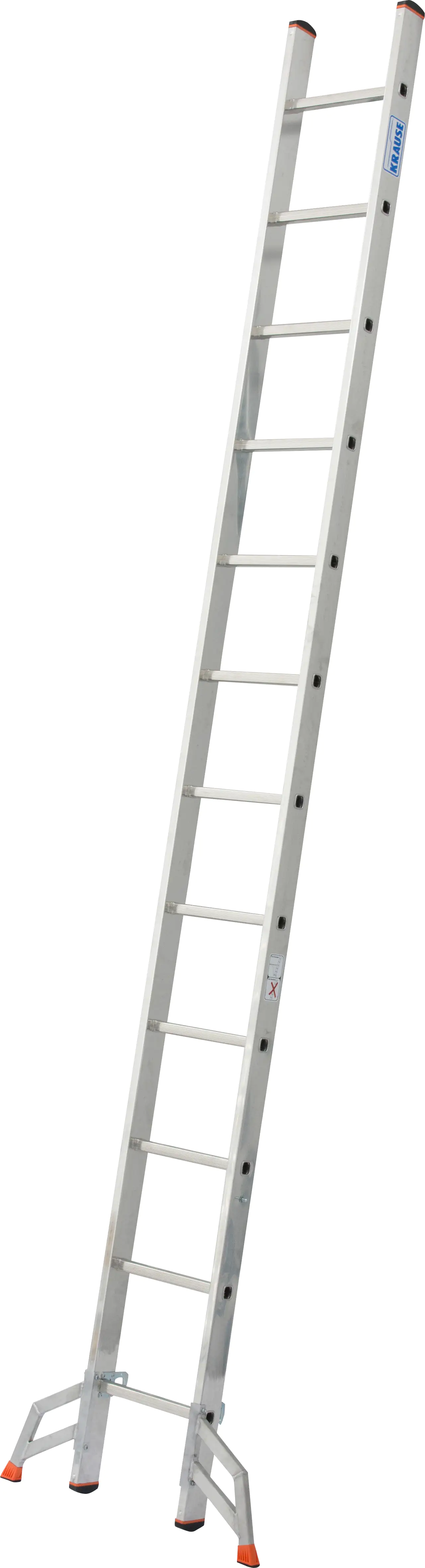 4009199129307_2184427 KRAUSE Schiebeleiter Fabilo 2 x 12 Sprossen, Arbeitshöhe max. 6,85 m