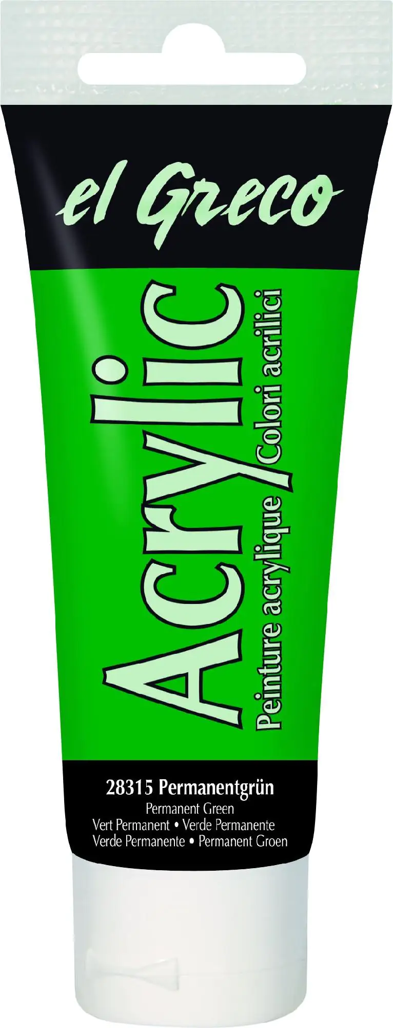 Kreul el Greco Acrylic Tube permanentgrün 75 ml Kreul el Greco Acrylic Tube permanentgrün 75 ml