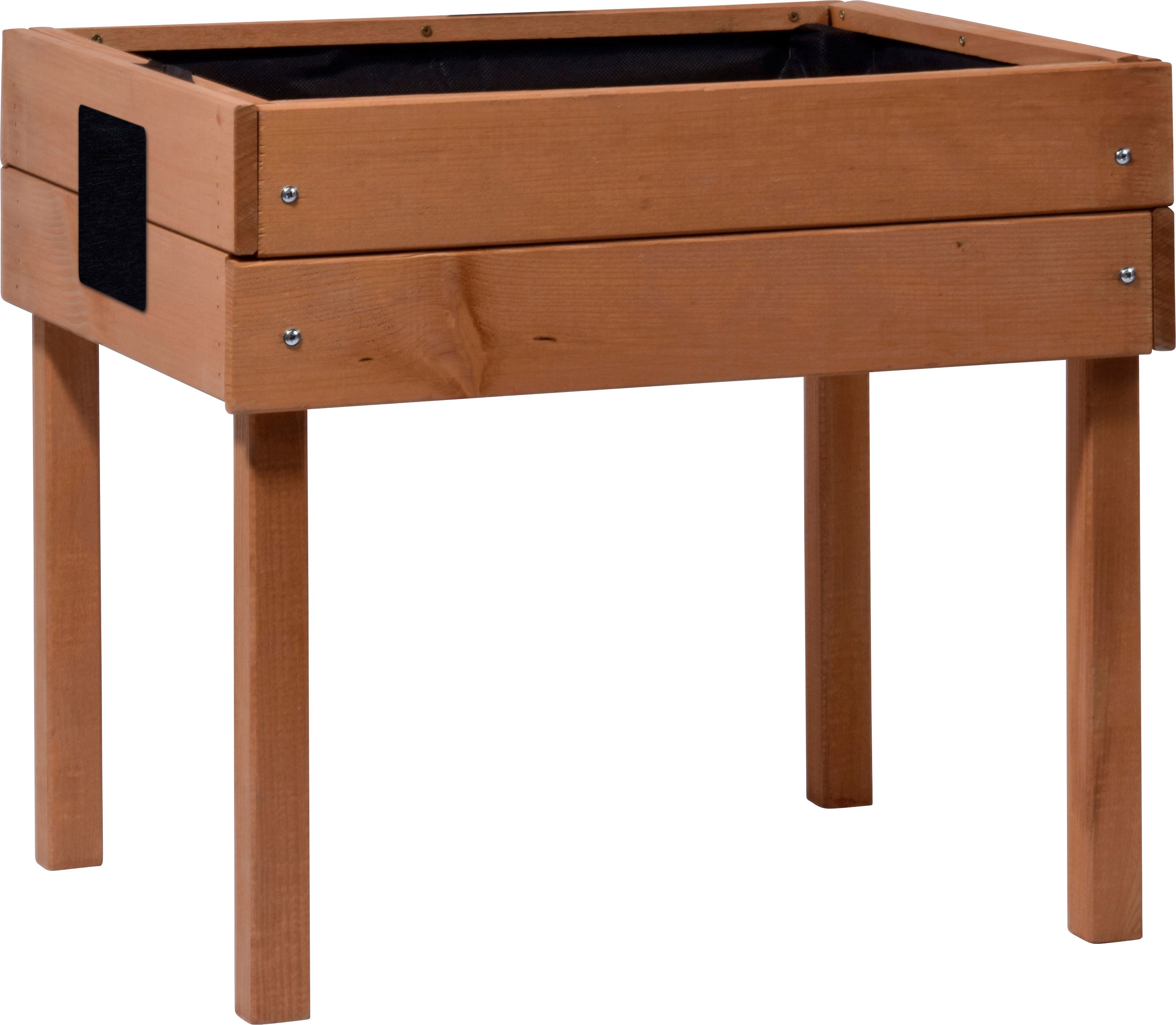 Dobar Kinder-Hochbeet mit Kreidetafel braun 50 x 40 x 45 cm Dobar Kinder-Hochbeet mit Kreidetafel braun 50 x 40 x 45 cm