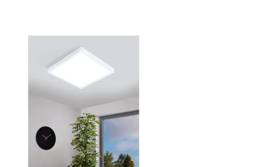 Eglo Connect LED Aufbauleuchte Fueva-Z weiß 28,5 x 28,5 cm Smart Home Eglo Connect LED Aufbauleuchte Fueva-Z weiß 28,5 x 28,5 cm Smart Home