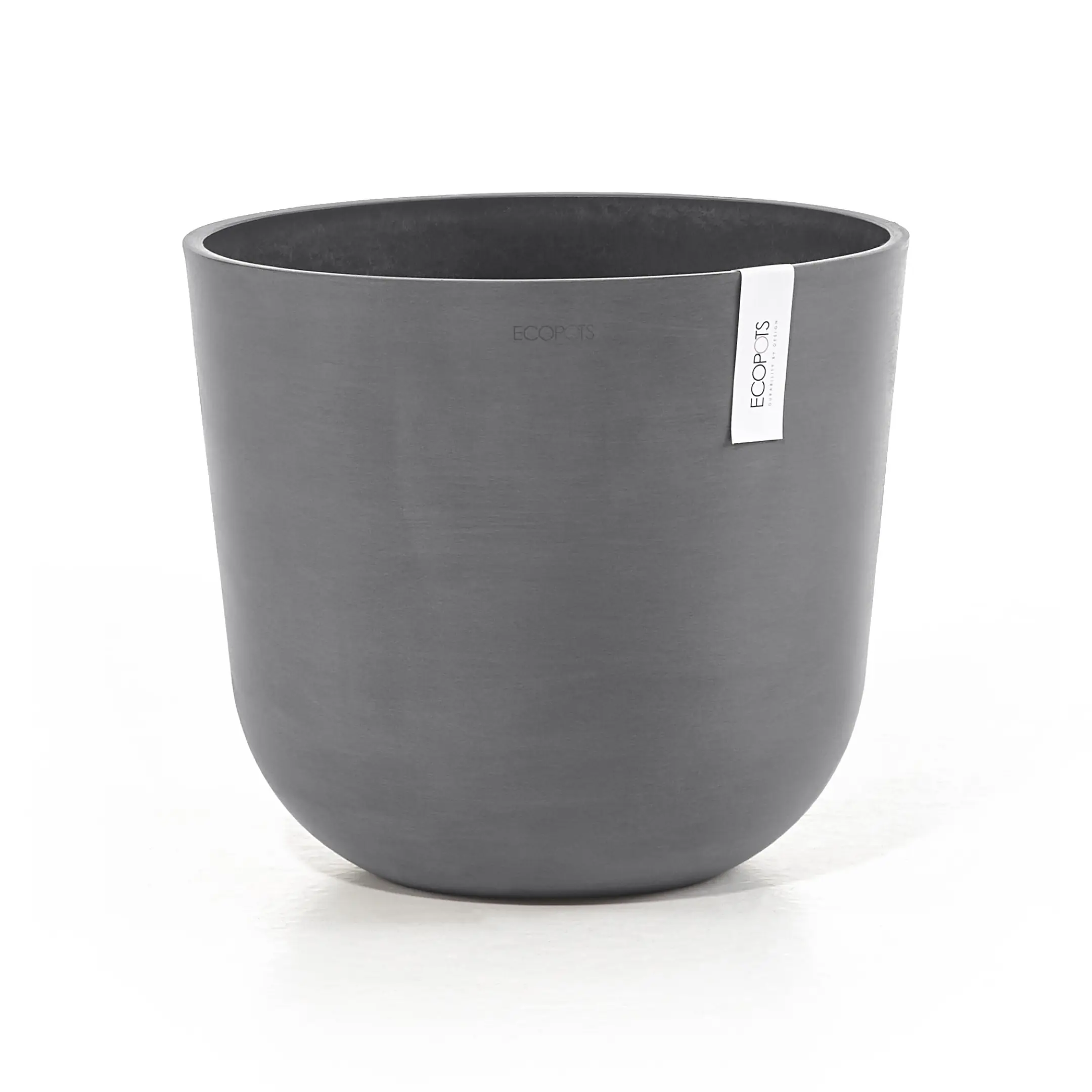 Ecopots Pflanztopf Oslo Ø 35 x 30,5 cm grau