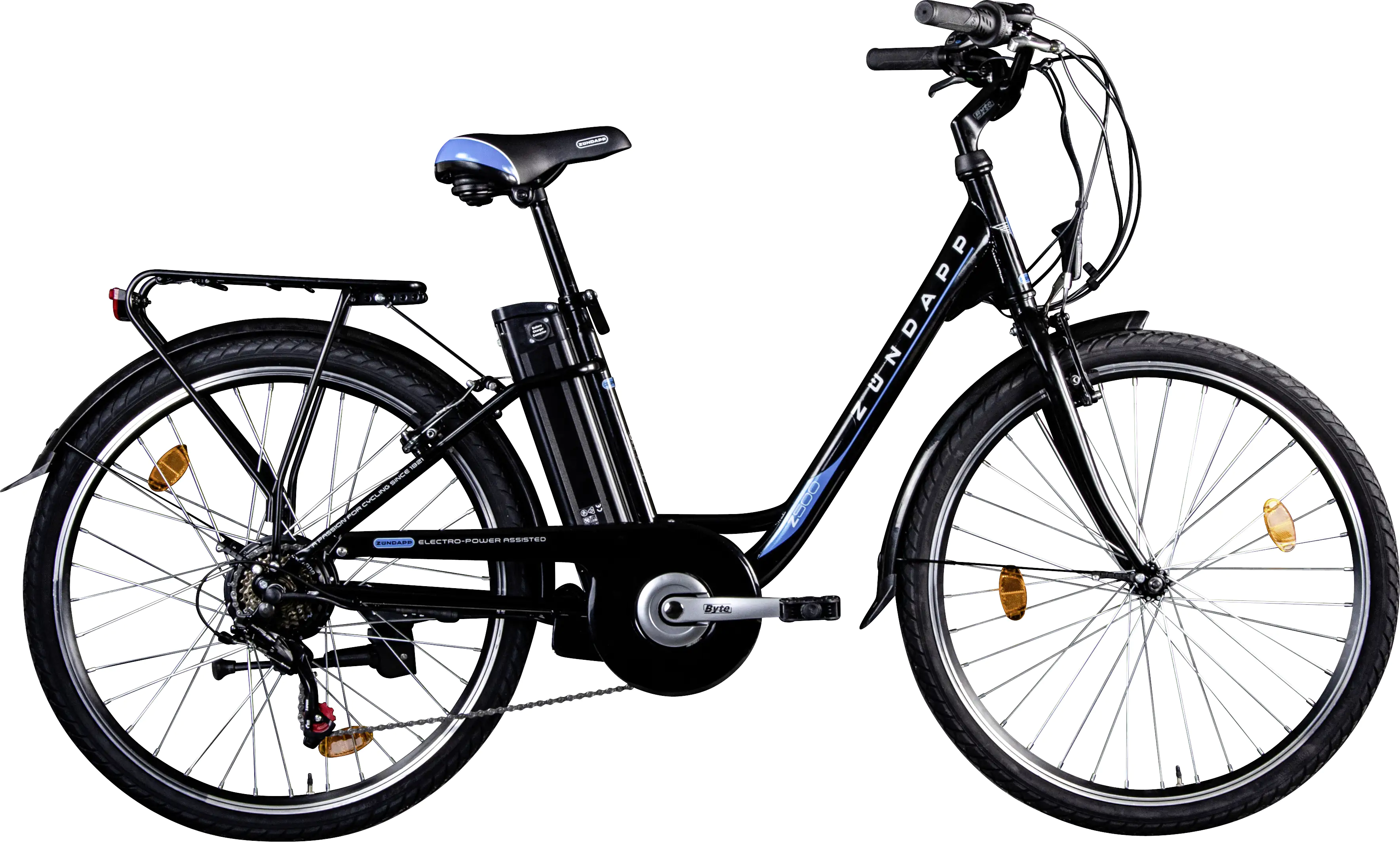 Zündapp E-Bike City Z505 26 Zoll 6-Gang 360 Wh schwarz Zündapp E-Bike City Z505 26 Zoll 6-Gang 360 Wh schwarz