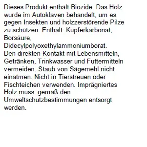 Rahmenholz 200 x 7 cm x 45 mm 