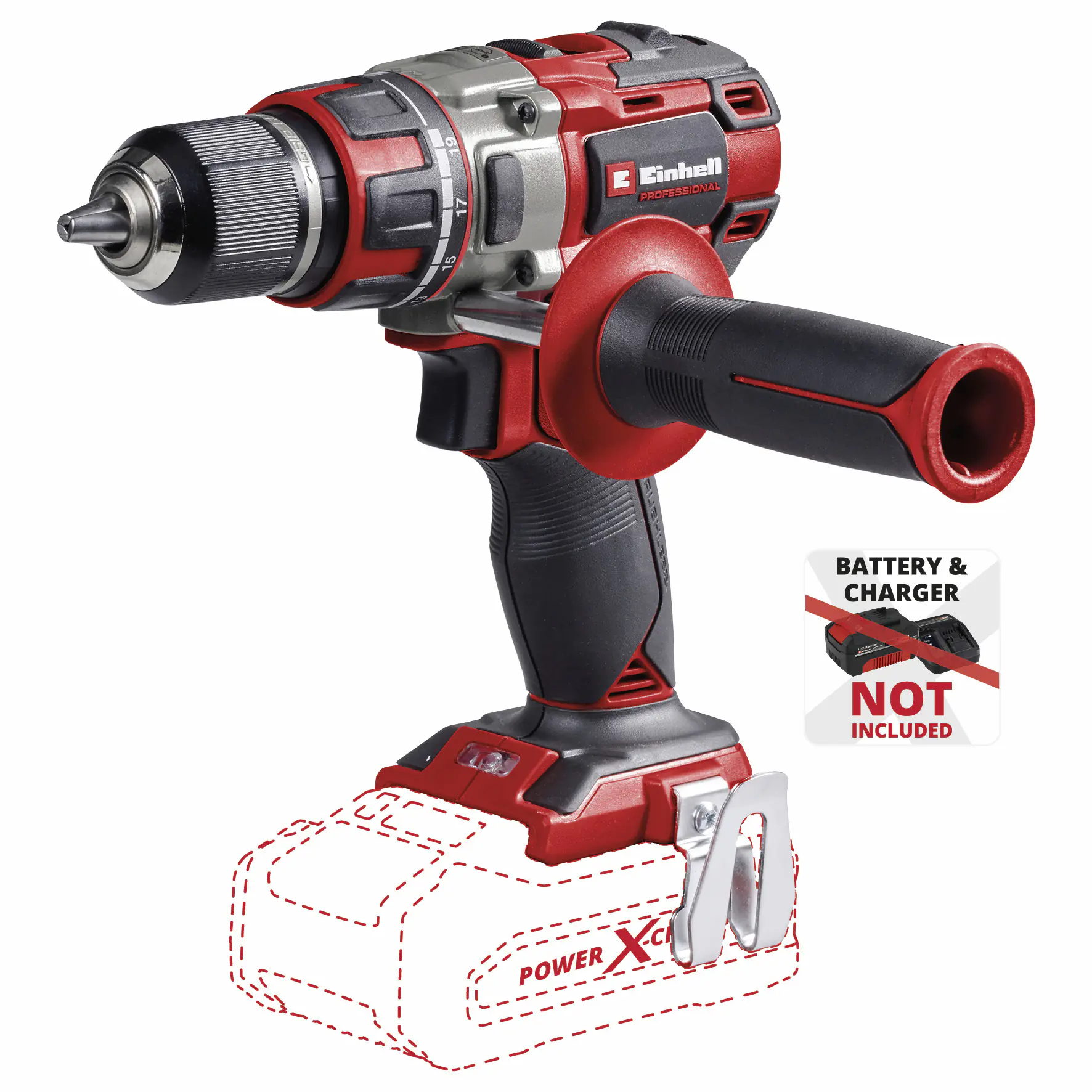 Einhell Professional Akku-Bohrschrauber TP-CD 18/80 Li BL Solo 18 V Einhell Professional Akku-Bohrschrauber TP-CD 18/80 Li BL Solo 18 V