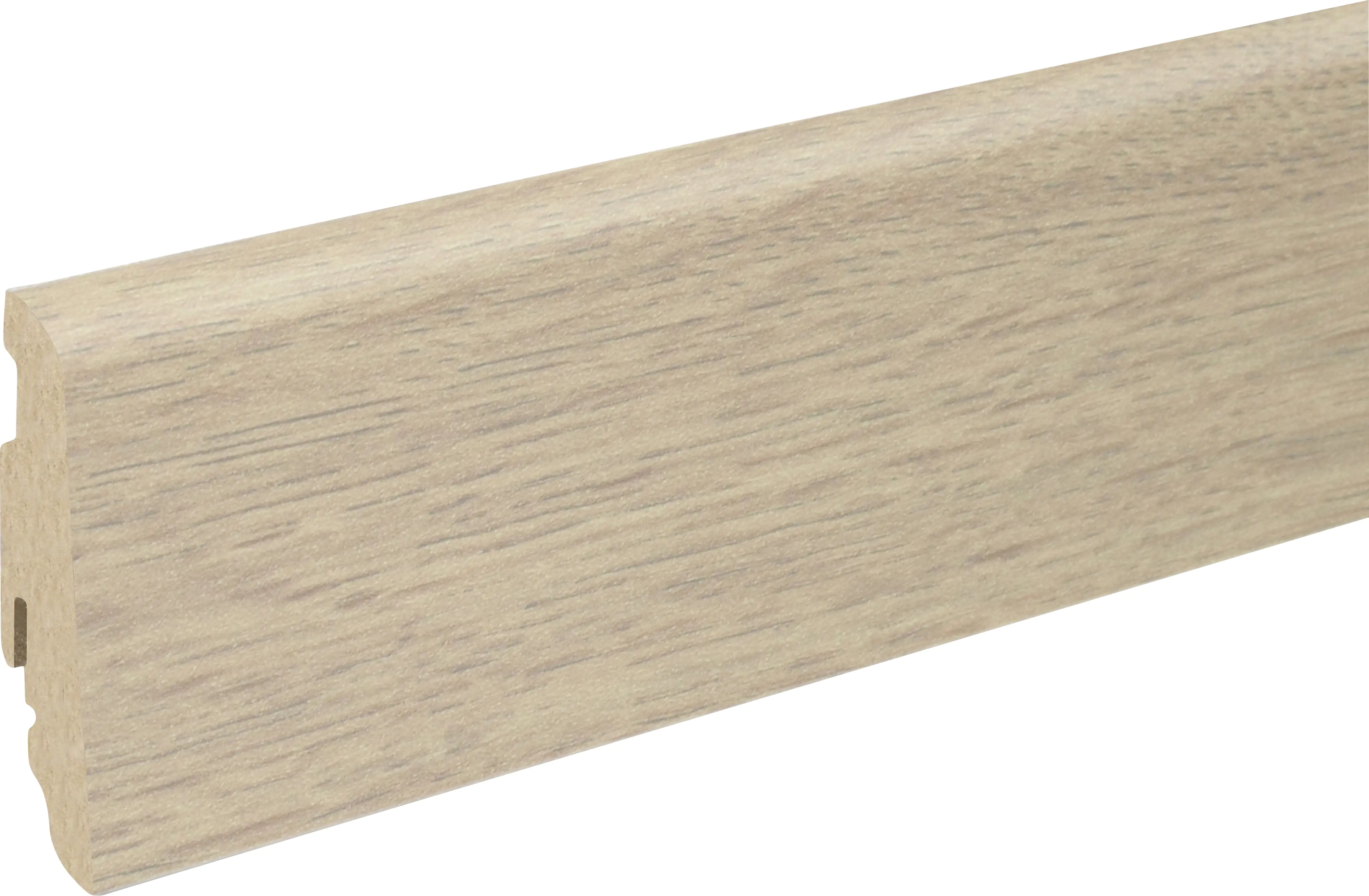 Neuhofer Fußleiste 240 cm 58 x 19 mm Traubeneiche Neuhofer Fußleiste 240 cm 58 x 19 mm Traubeneiche