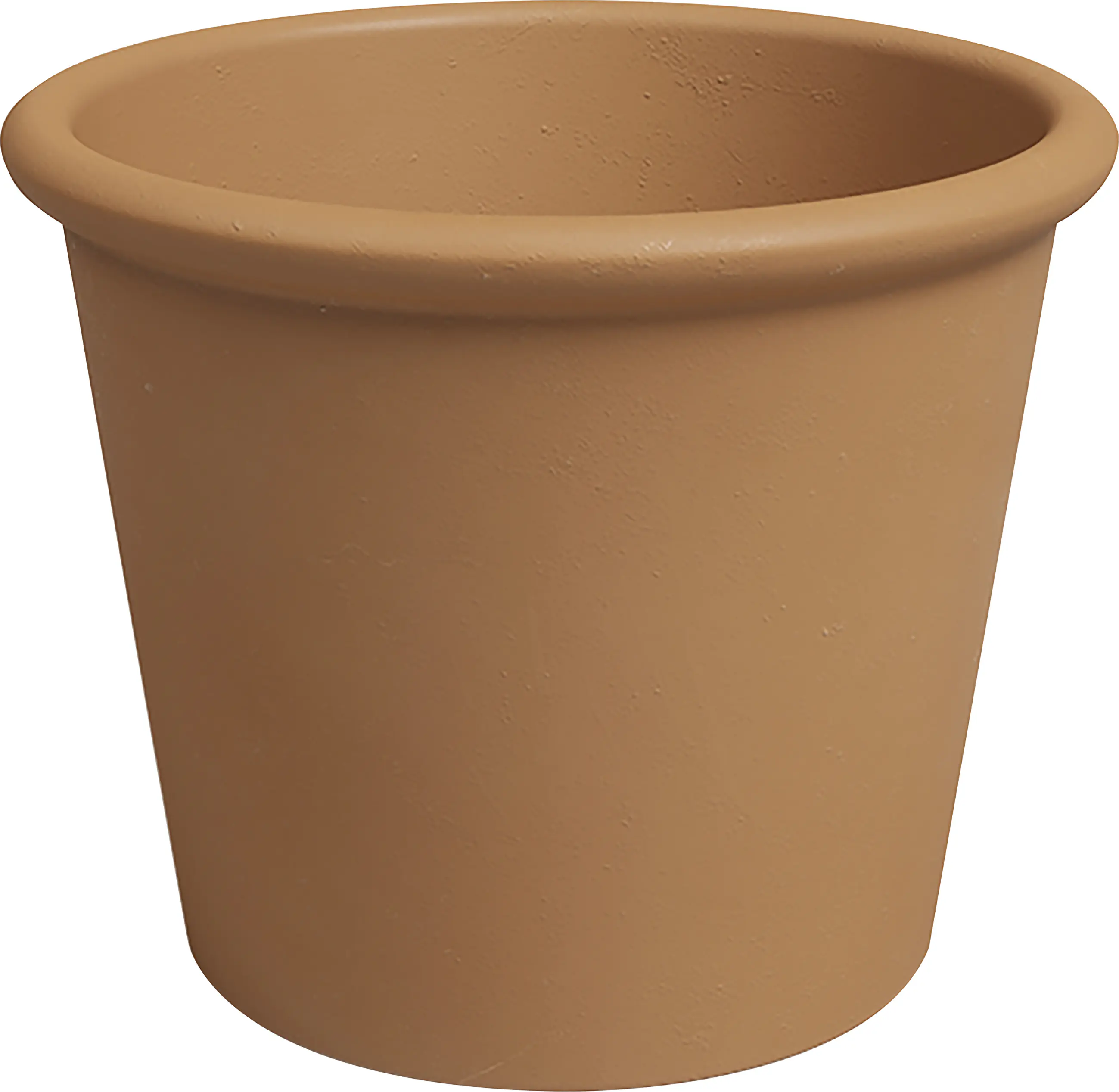 Artevasi Pflanztopf Saramago Cilindro Terrakotta tonrot Ø 33 x 27 cm