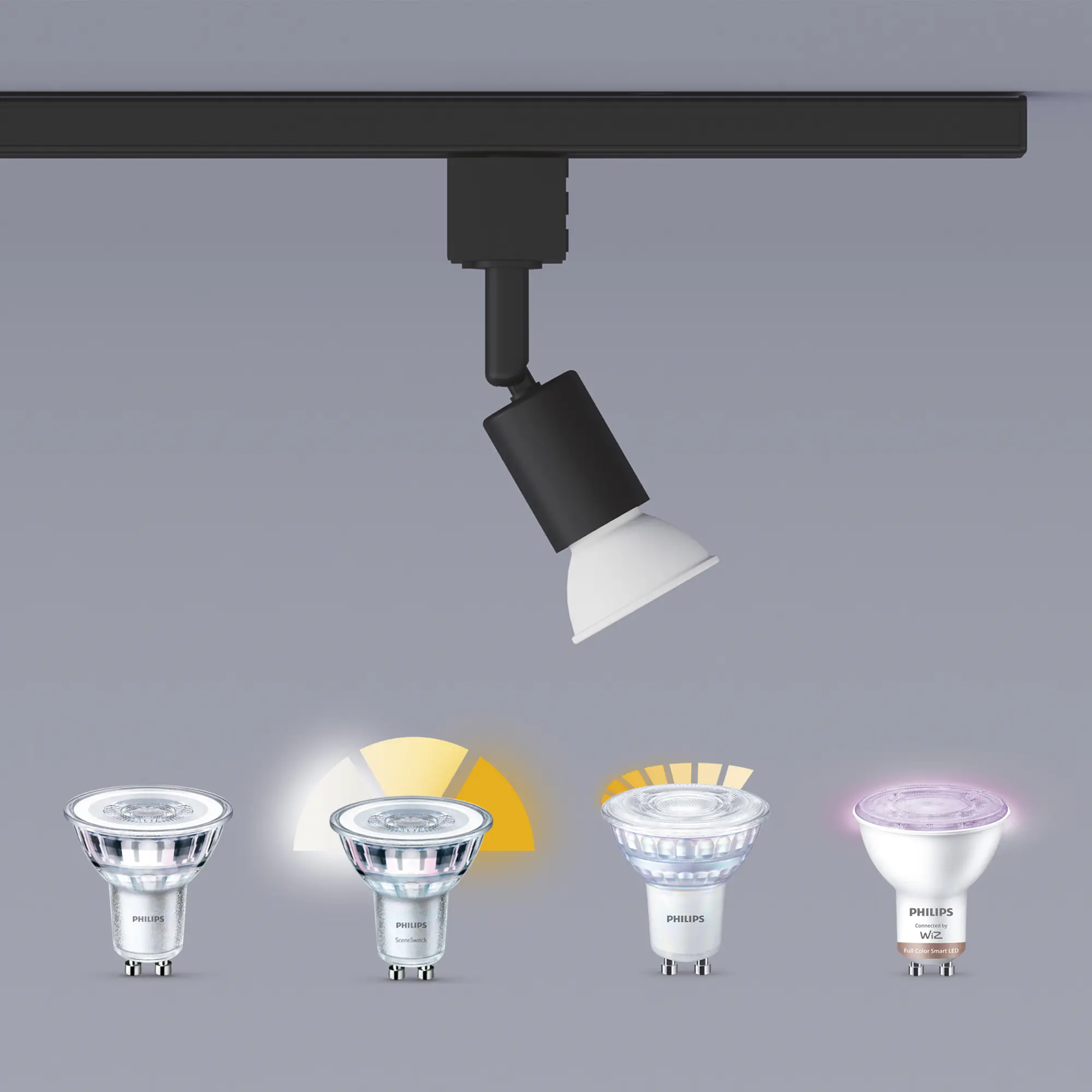 Philips Schienenleuchte 1er Spot Tobia Easy Link schwarz Philips Schienenleuchte 1er Spot Tobia Easy Link schwarz