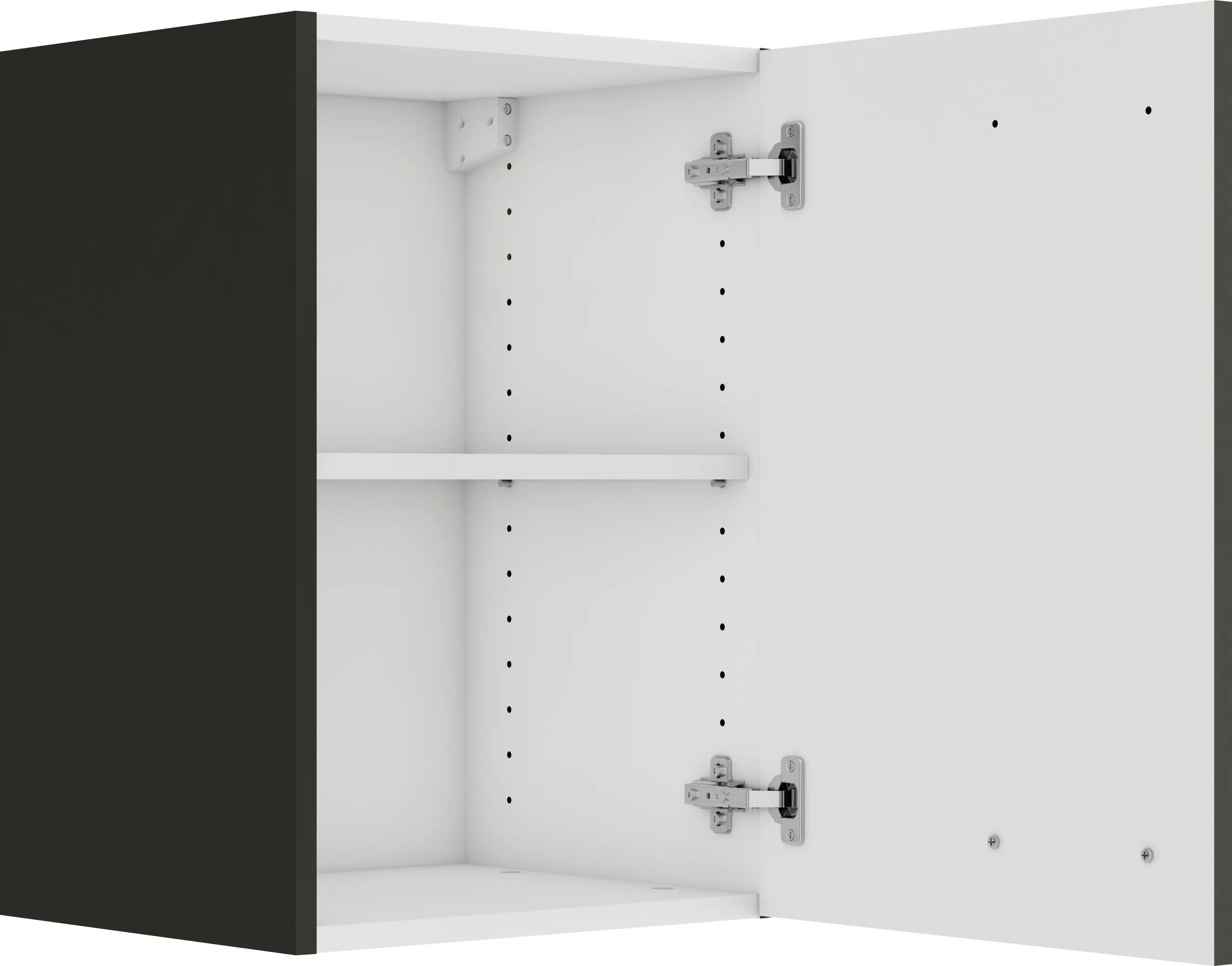 Optifit Oberschrank Madrid 420 anthrazit matt 40 cm 