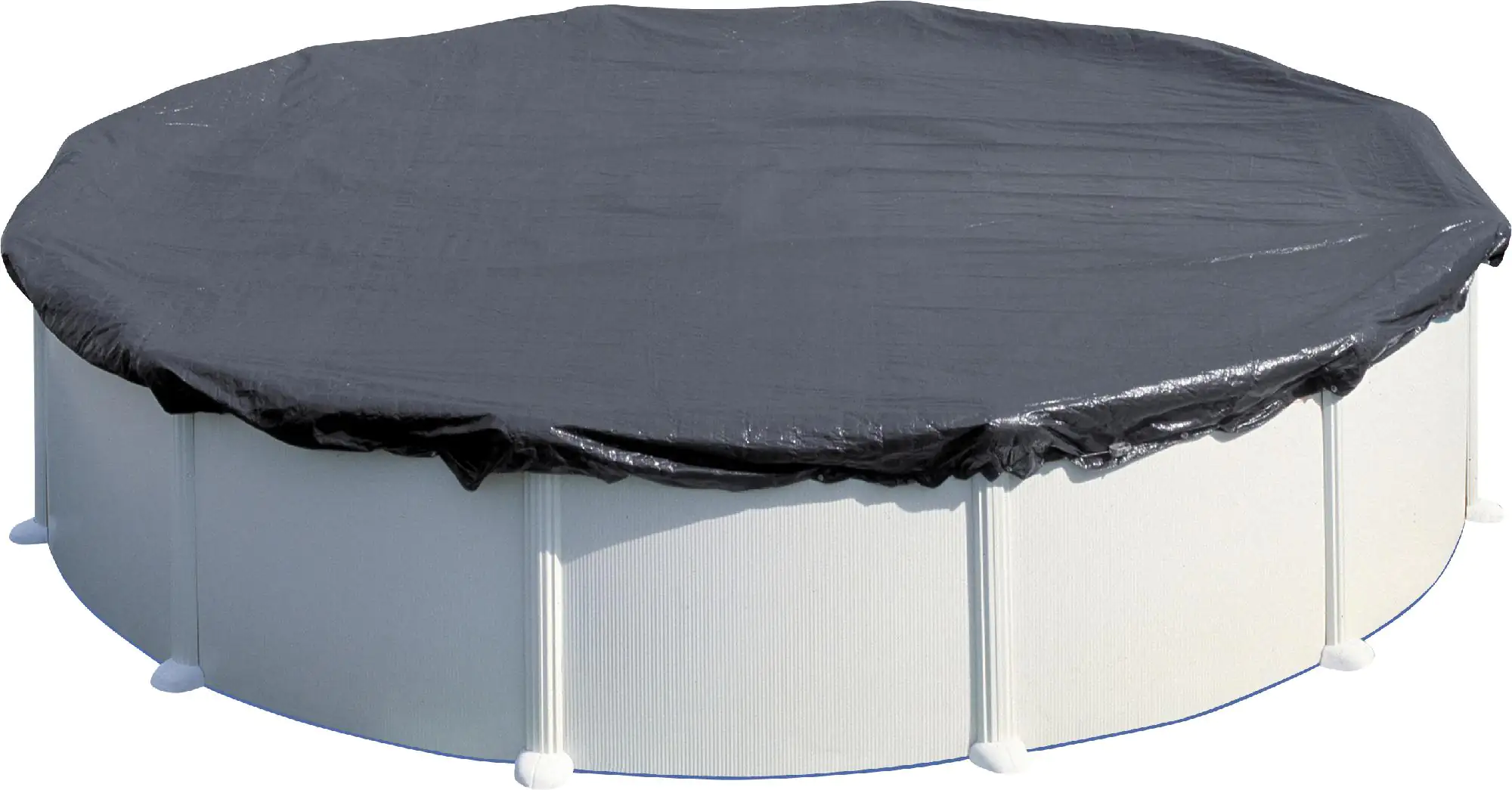 Gre Winterabdeckplane schwarz, Ø 540 cm