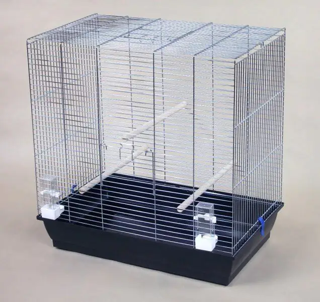 Ollesch Vogelheim Gonzo chrom schwarz 78x47,5x79 cm