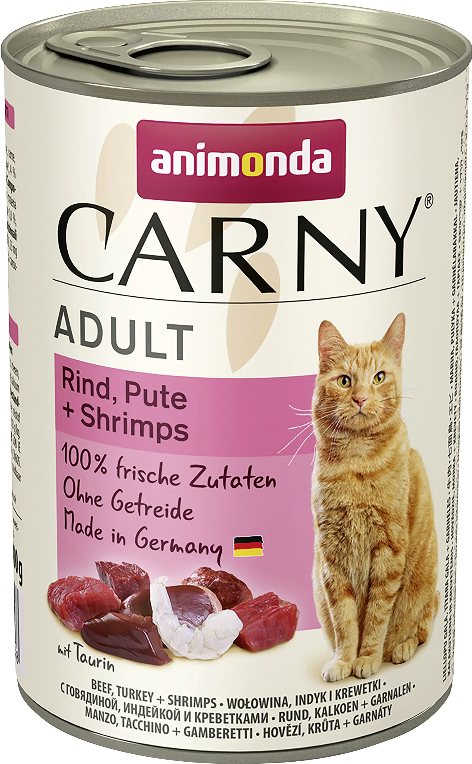 Animonda Carny Adult Rind Pute + Shrimps 400 g Animonda Carny Adult Rind Pute + Shrimps 400 g