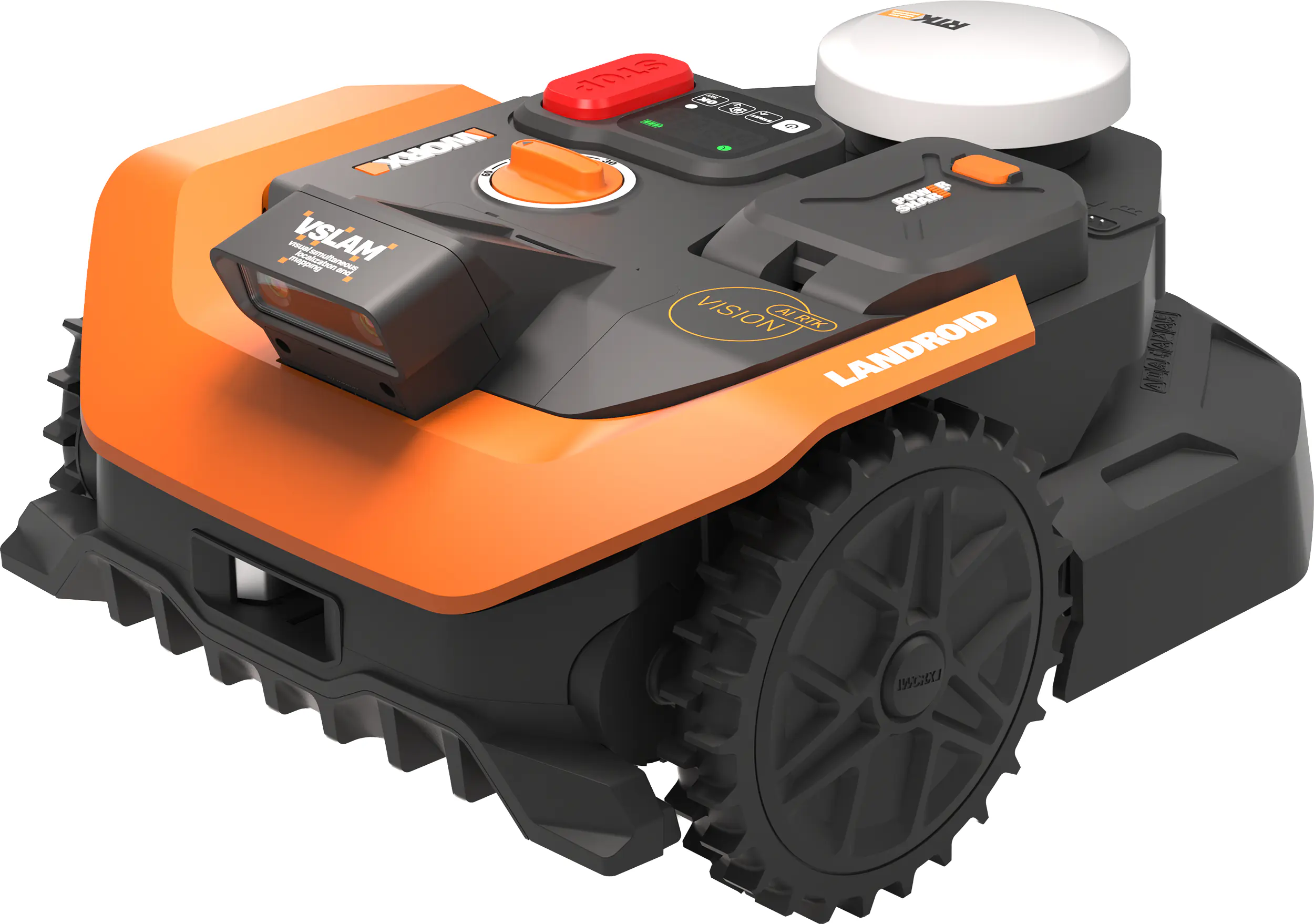 Worx Mähroboter M650 Landroid Vision Cloud 20 V/4 Ah 18 cm Schnittbreite