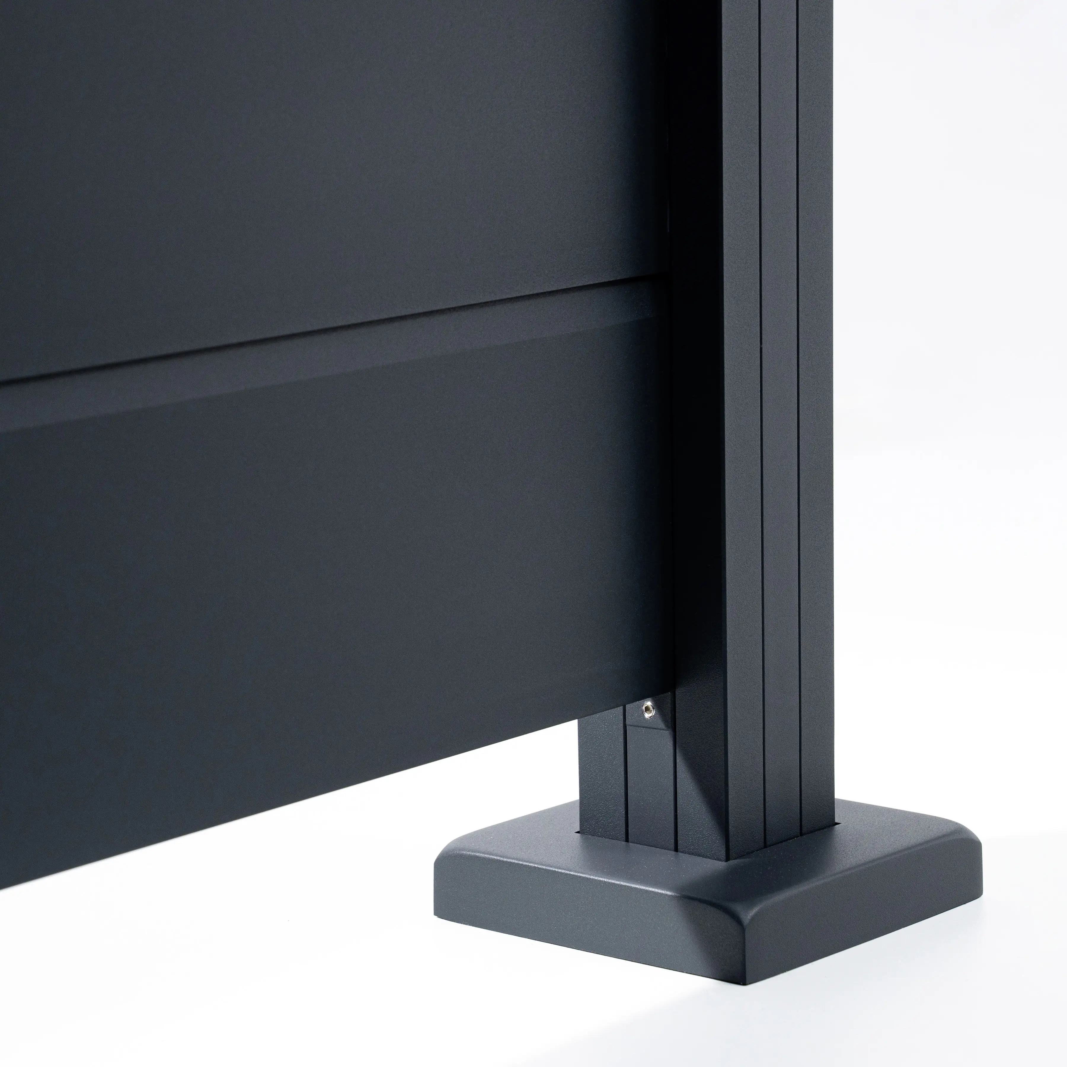 Ambiente Alu-Zaun Grundset Paneel 150 anthrazit 187 x 244,2 cm 