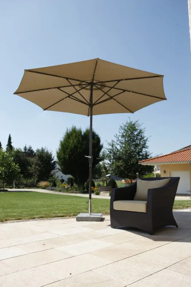 Schneider Sonnenschirm Korsika natur Ø 320 cm Schneider Sonnenschirm Korsika natur Ø 320 cm