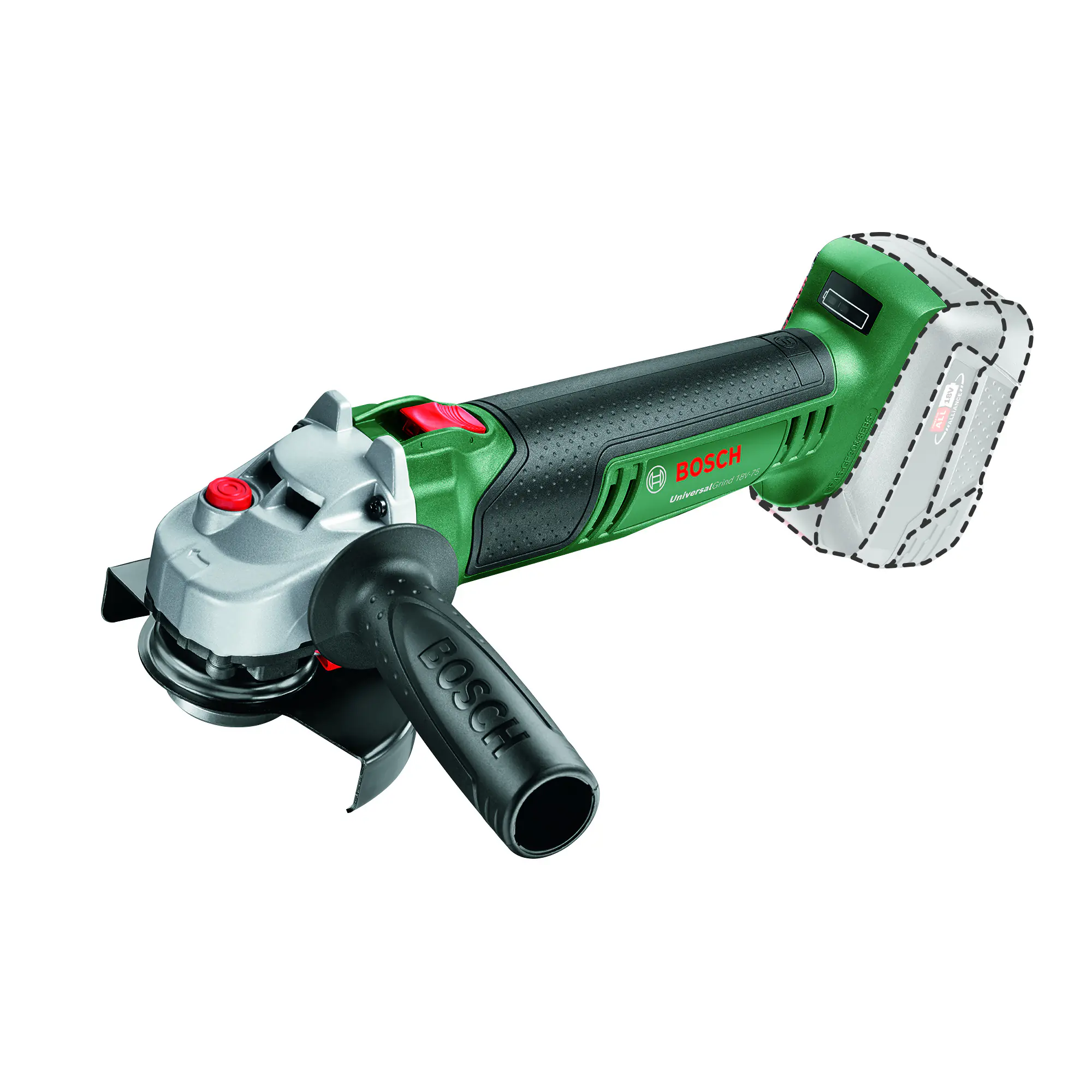 Bosch Akku-Winkelschleifer UniversalGrind 18V-75 Solo Bosch Akku-Winkelschleifer UniversalGrind 18V-75 Solo