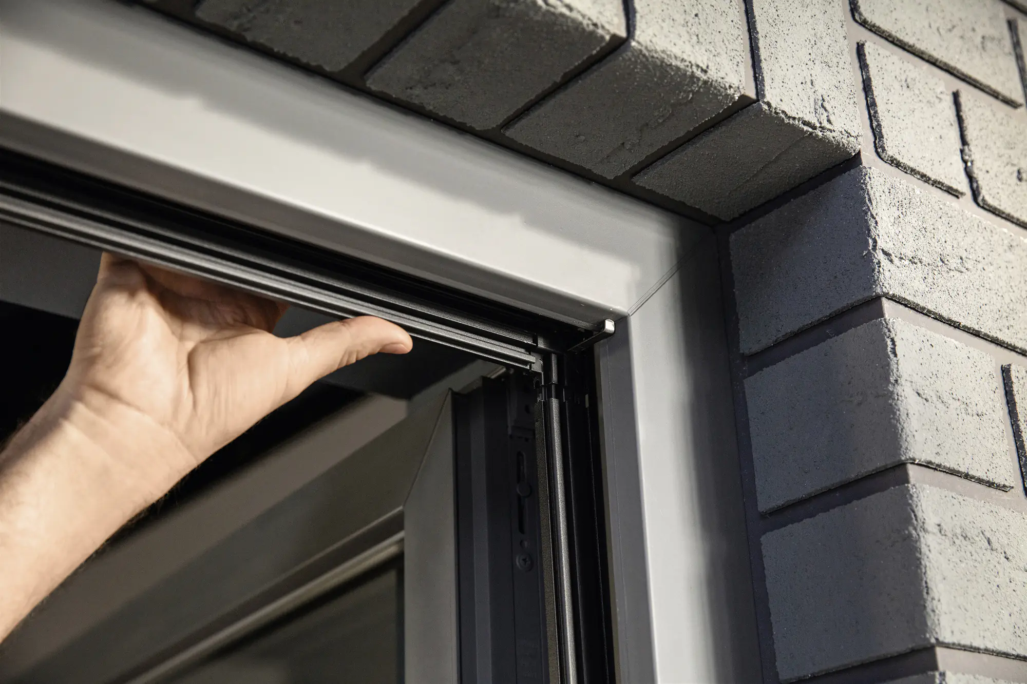 tesa Fliegenschutz-Fenster FALT 80 x 80 - 140 x 140 cm weiß/weiß