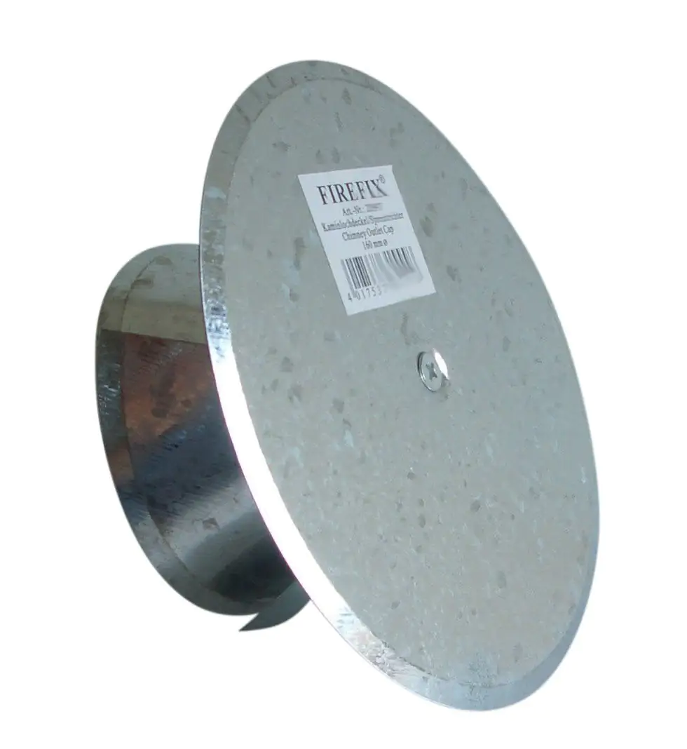 FireFix Kaminlochdeckel Ø 160 mm, mit Isolierung