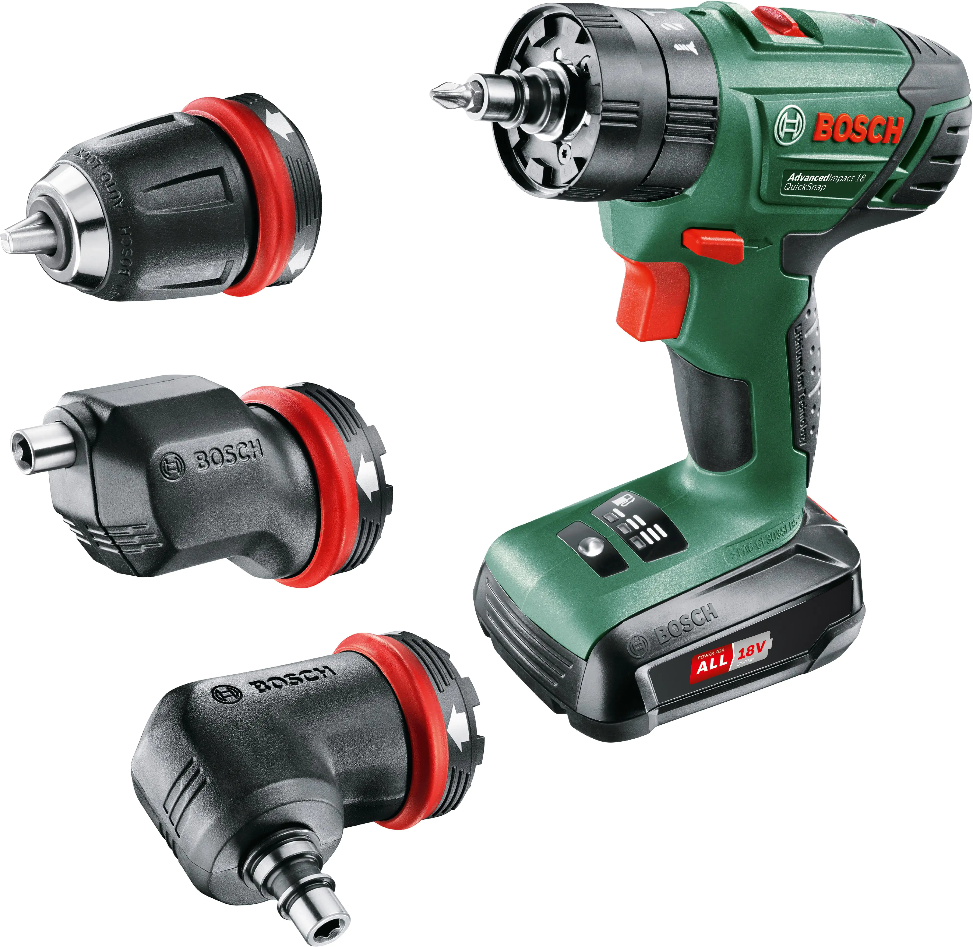 Bosch Akku-Schlagbohrmaschine AdvancedImpact 18 mit Akku & Ladegerät Bosch Akku-Schlagbohrmaschine AdvancedImpact 18 mit Akku & Ladegerät