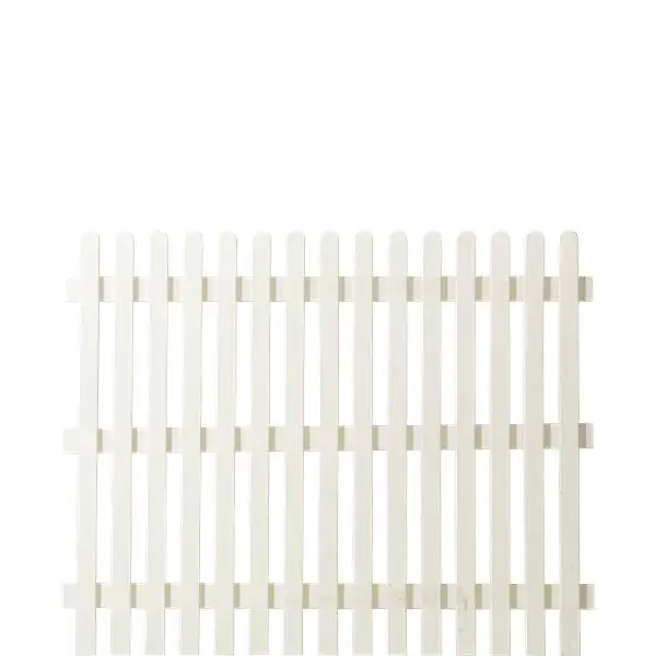 Plus Vorgartenzaun Retro 150 x 120 cm weiß Plus Vorgartenzaun Retro 150 x 120 cm weiß