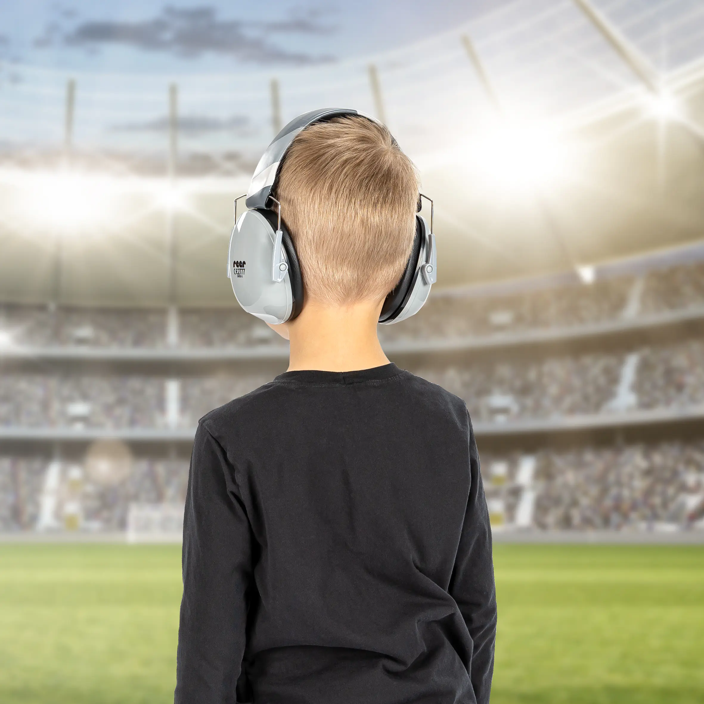 reer Kapselgehörschutz für Kinder SilentGuard Reduzierung 27 dB grau