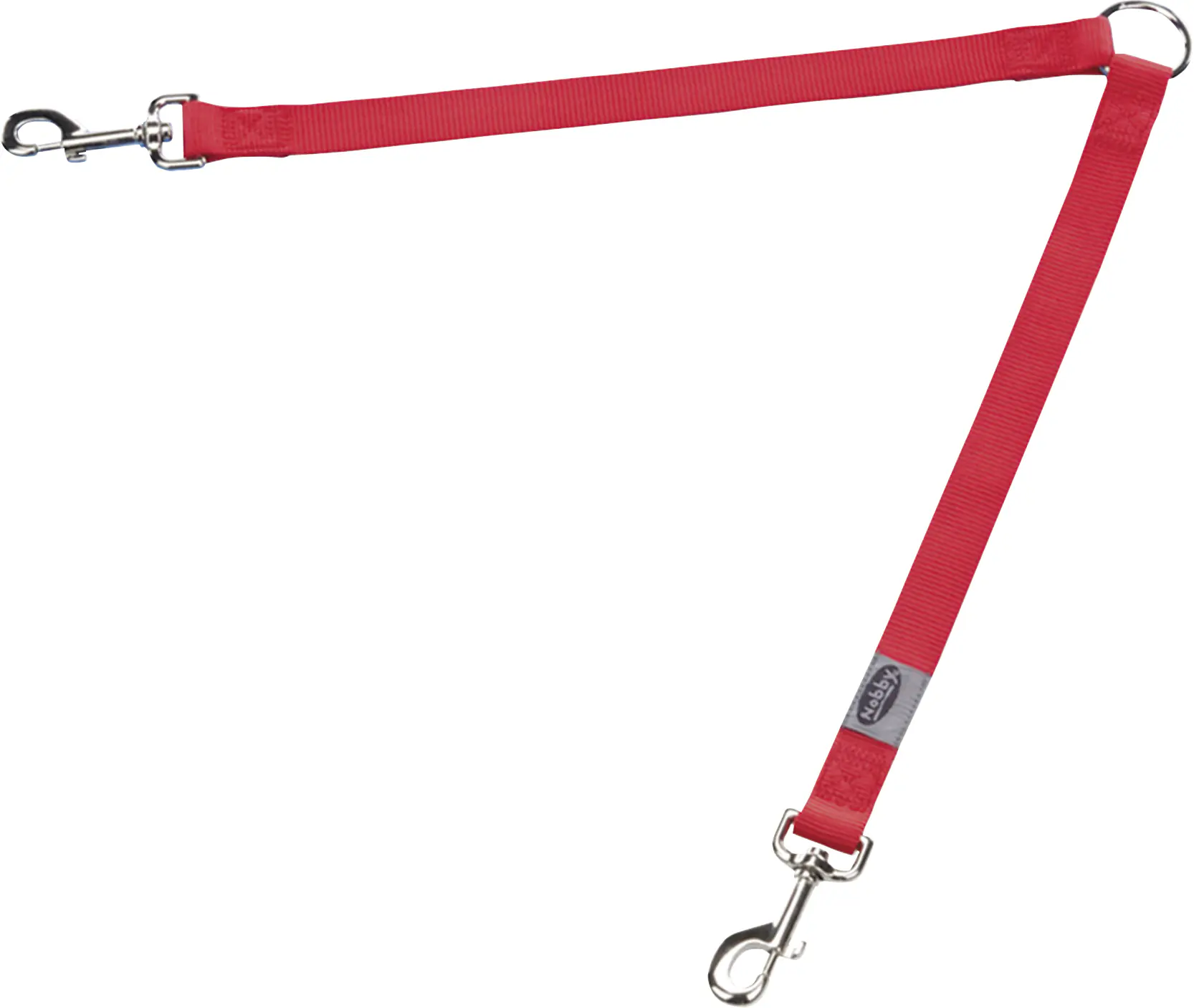 Nobby Koppel Leine Classic rot 2 x 40 cm