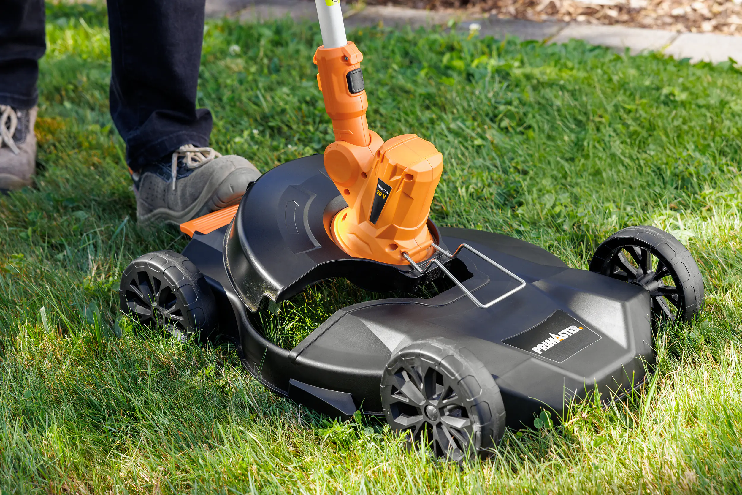 Primaster Akku Rasentrimmer mit Trimmercart PATF 20 V ohne Akku und Ladegerät Primaster Akku Rasentrimmer mit Trimmercart PATF 20 V ohne Akku und Ladegerät