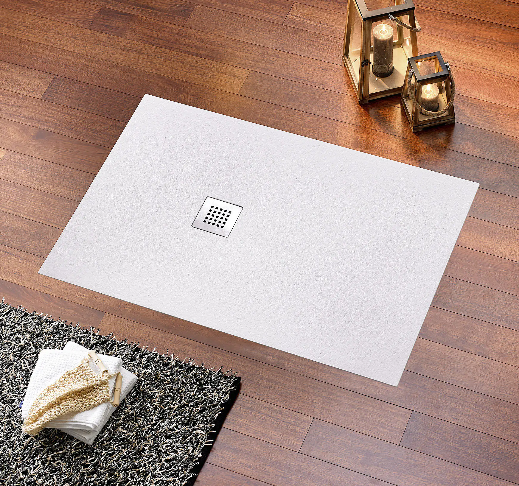 Ottofond Duschwanne Strato 120 x 90 x 2,7 cm, weiß