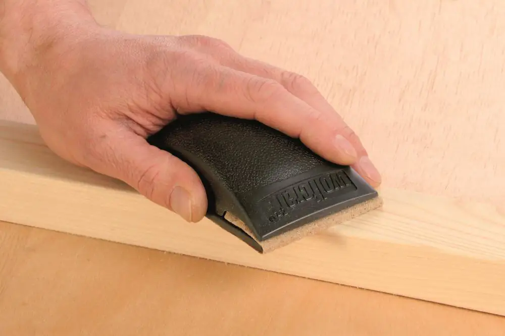 Wolfcraft Handschleifer-Set 7 x 21 cm Maß: 70 x1 30 mm, K 40,60,80,100,120 Wolfcraft Handschleifer-Set 7 x 21 cm Maß: 70 x1 30 mm, K 40,60,80,100,120