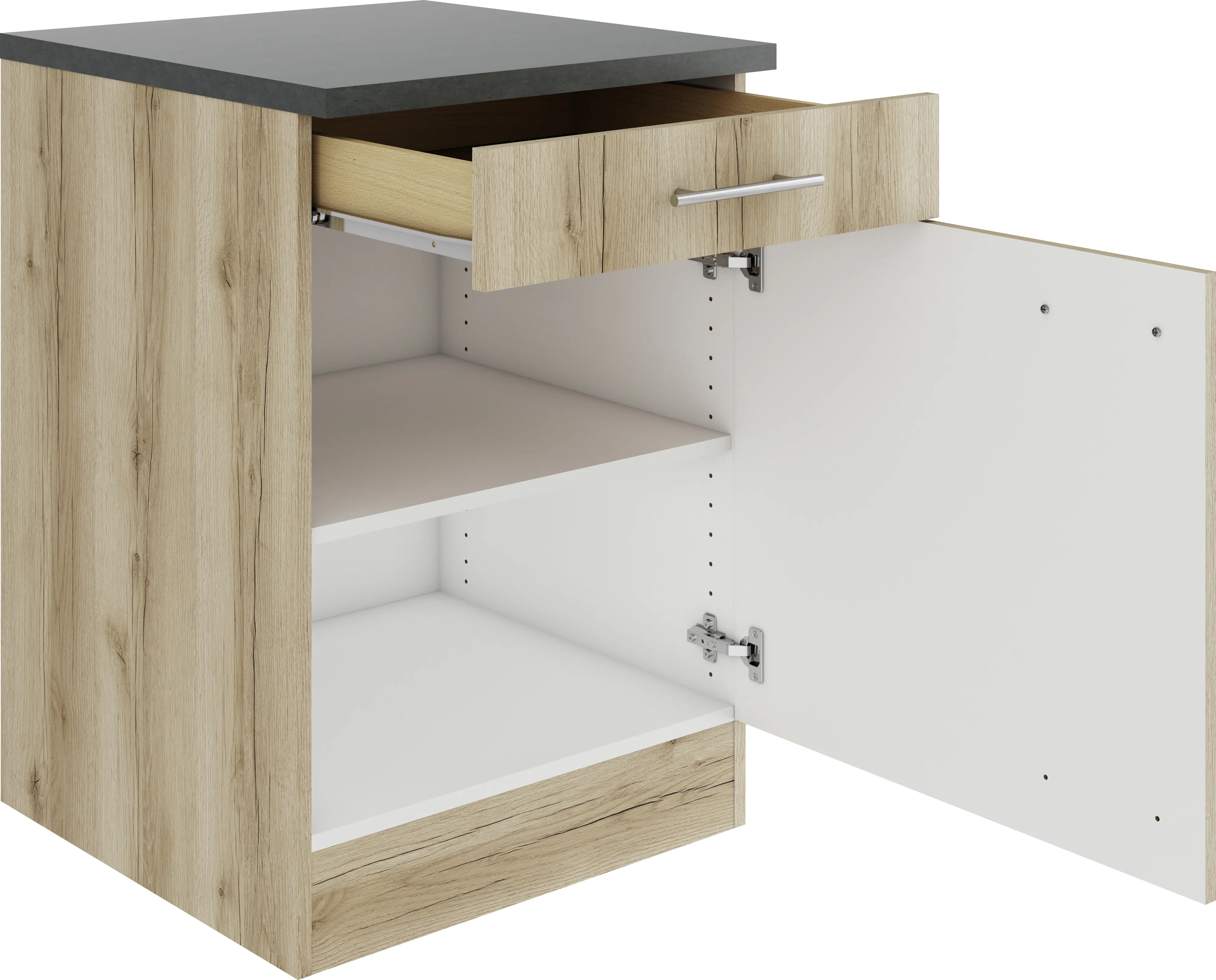 Optifit Unterschrank Livorno 290 eiche 60 cm