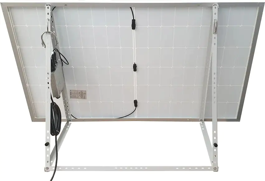 Schwaiger Solar Balkonkraftwerk 600 Watt Wifi fähig, mit Aufständerung