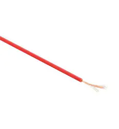 Klingeldraht YK 1 x 0,6 - 20 Meter, rot