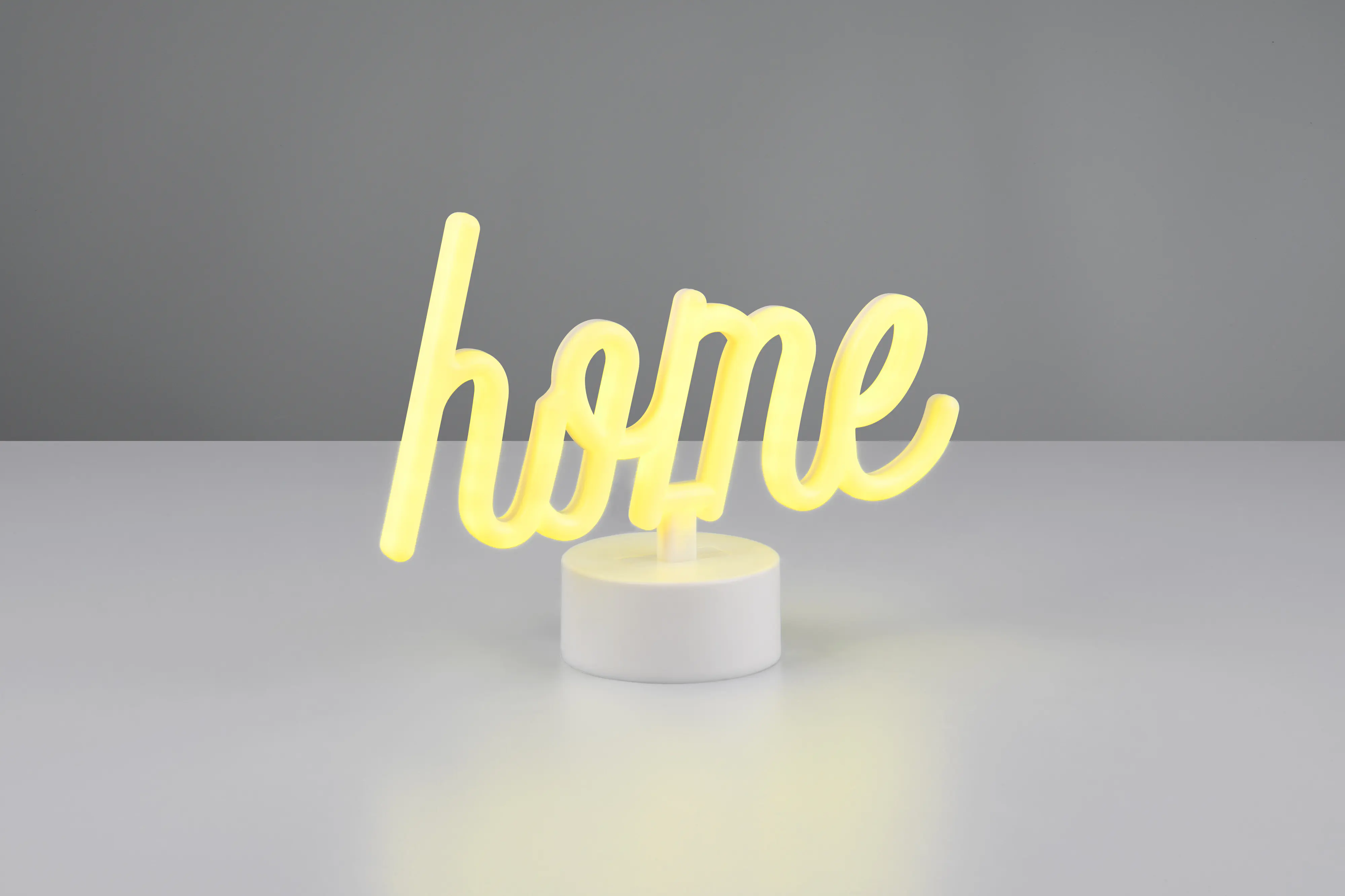 Reality LED Tischleuchte Home 29 x 14 cm warmweiß weiß