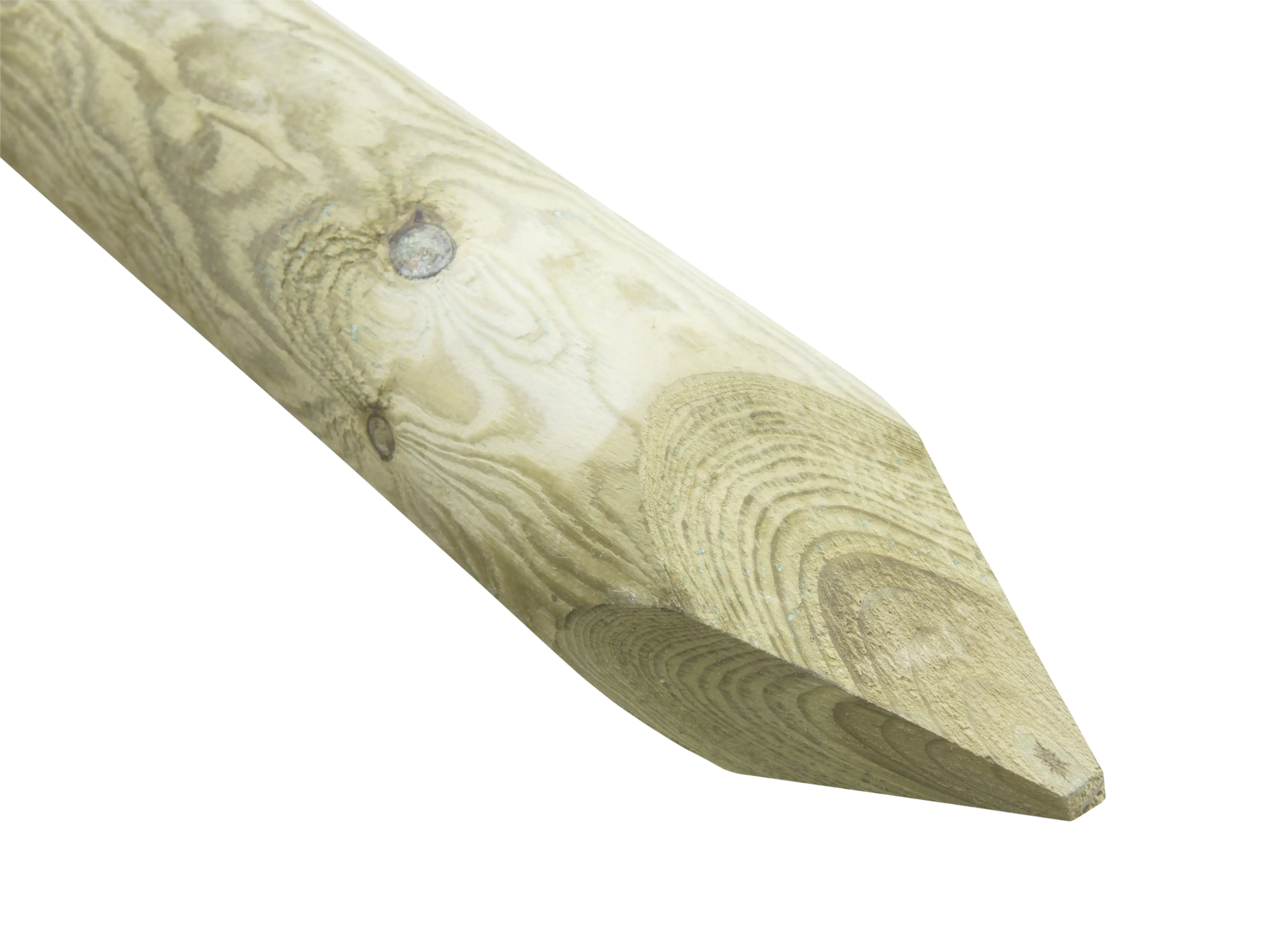 Palisade Ø 9 cm, Länge 50 cm, kesseldruckimprägniert Palisade Ø 9 cm, Länge 50 cm, kesseldruckimprägniert