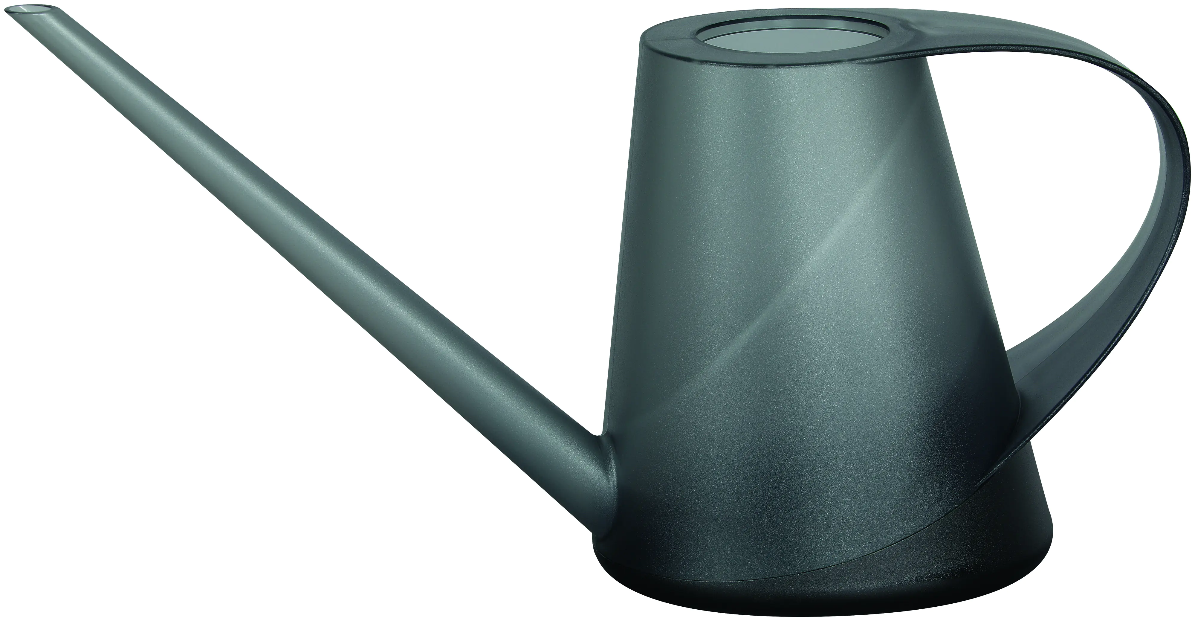 Geli Gießkanne Capri 1,3 L Kunststoff transparent anthrazit