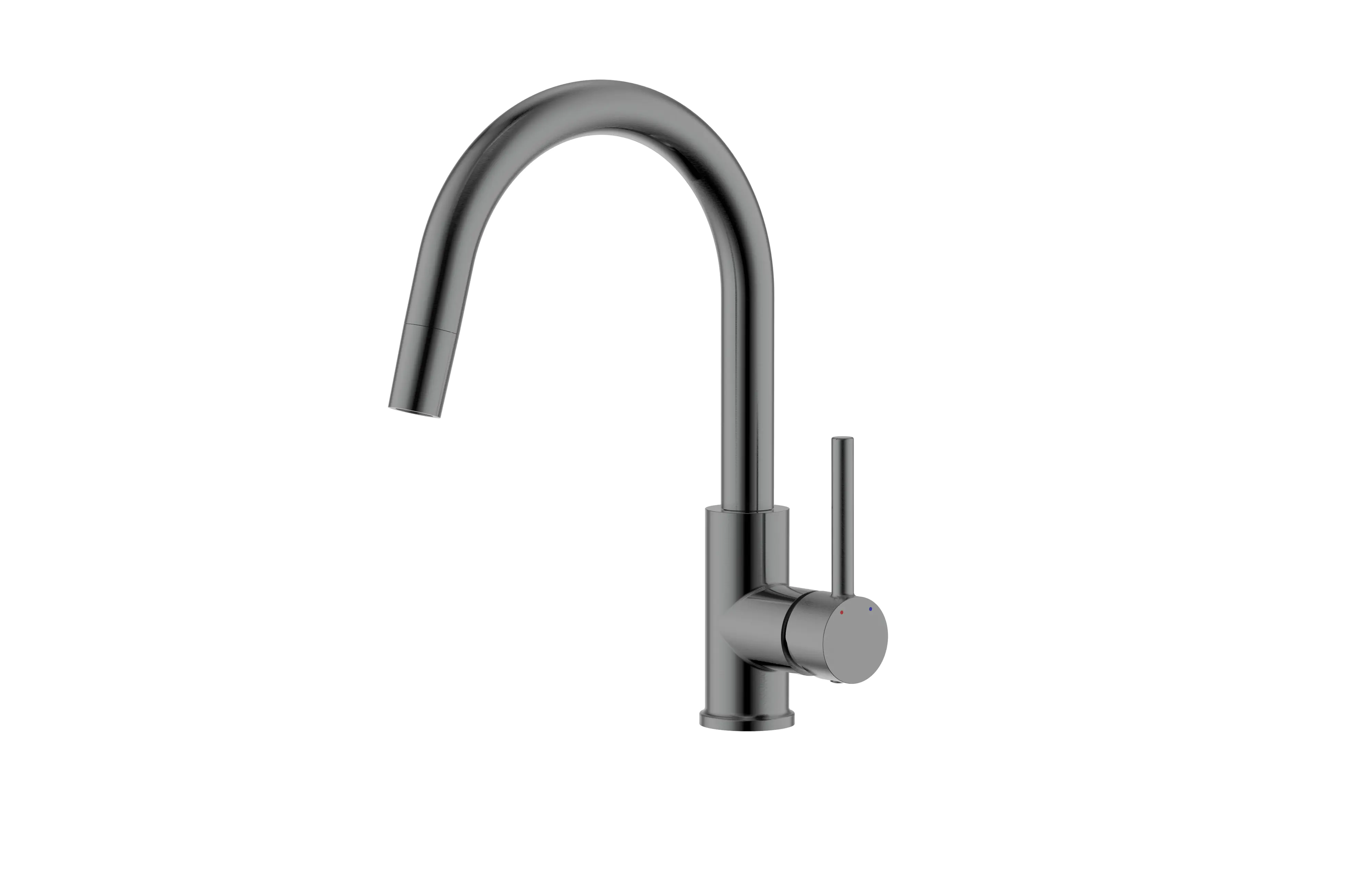 Primaster Küchenarmatur mit herausziehbarer Brause Paris gunmetal