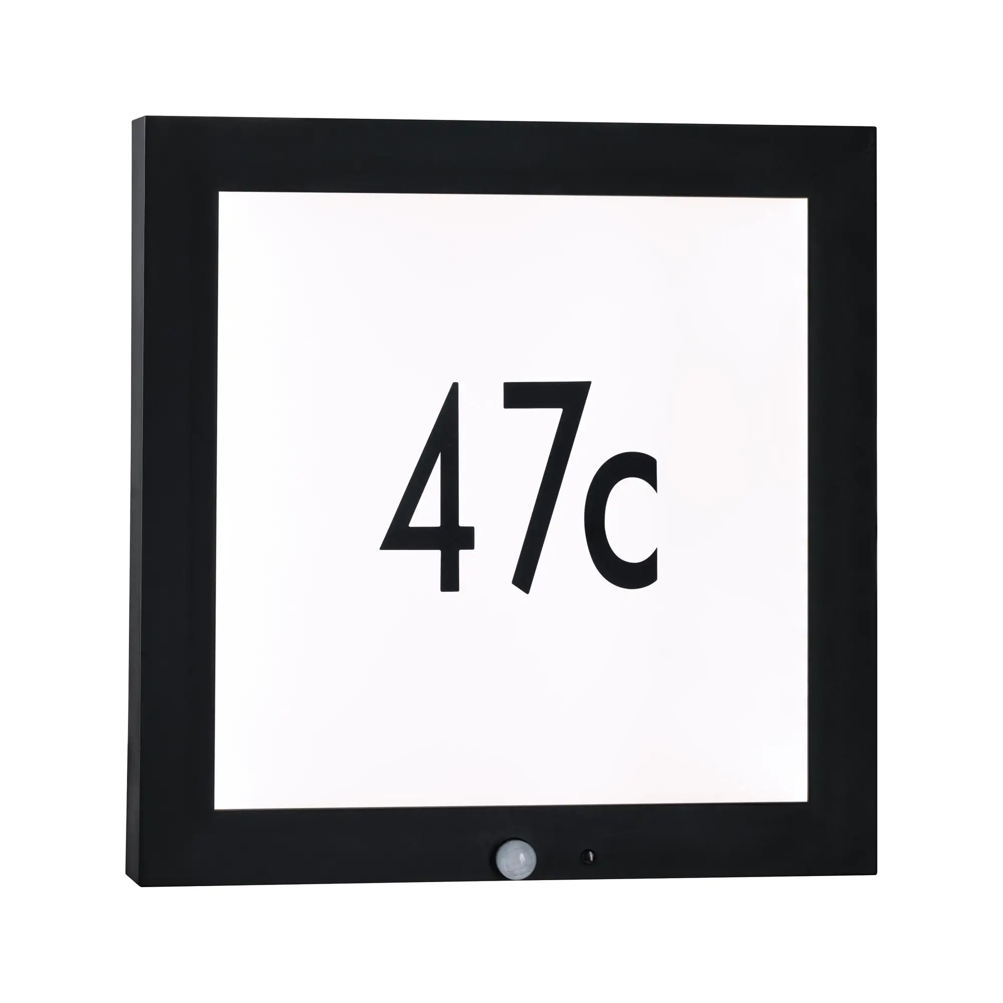 4000870942550_2 Paulmann LED Outdoor Panel 40 cm anthrazit Hausnummer Bewegungsmelder IP 44